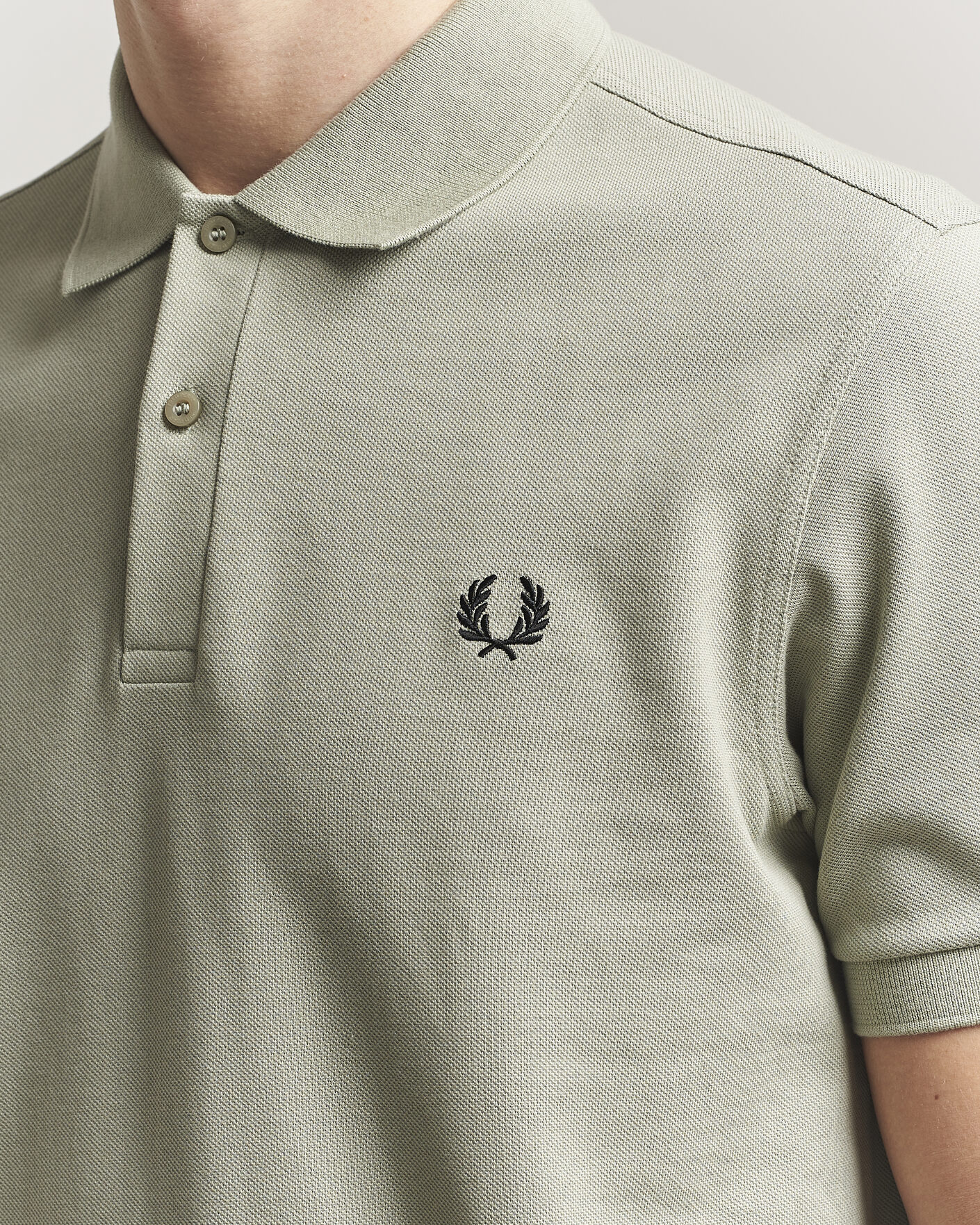 Herre | Polotrøjer | Fred Perry | Plain Polo Seagrass Green