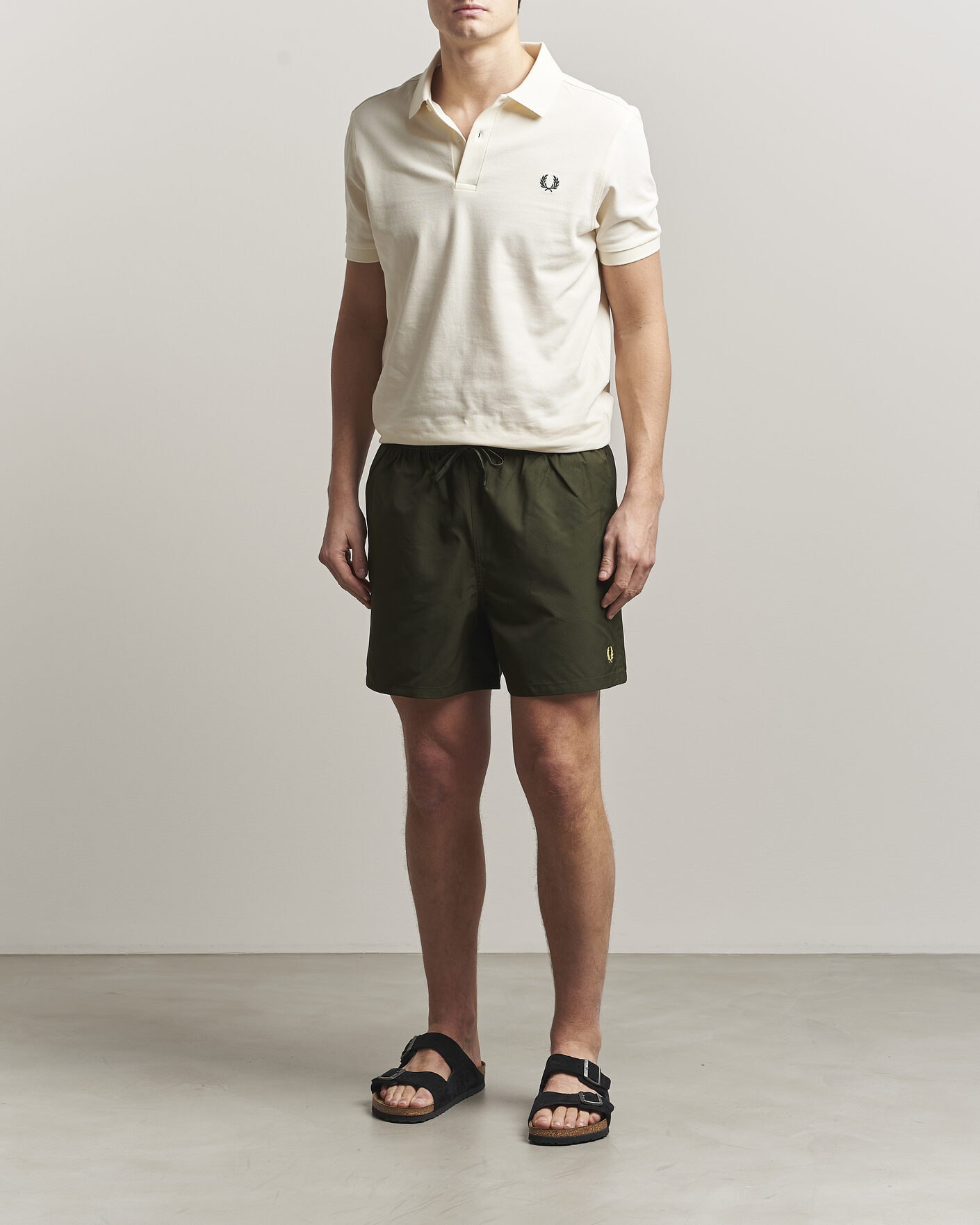 Herre | Badebukser | Fred Perry | Classic Swimshorts Hunting Green