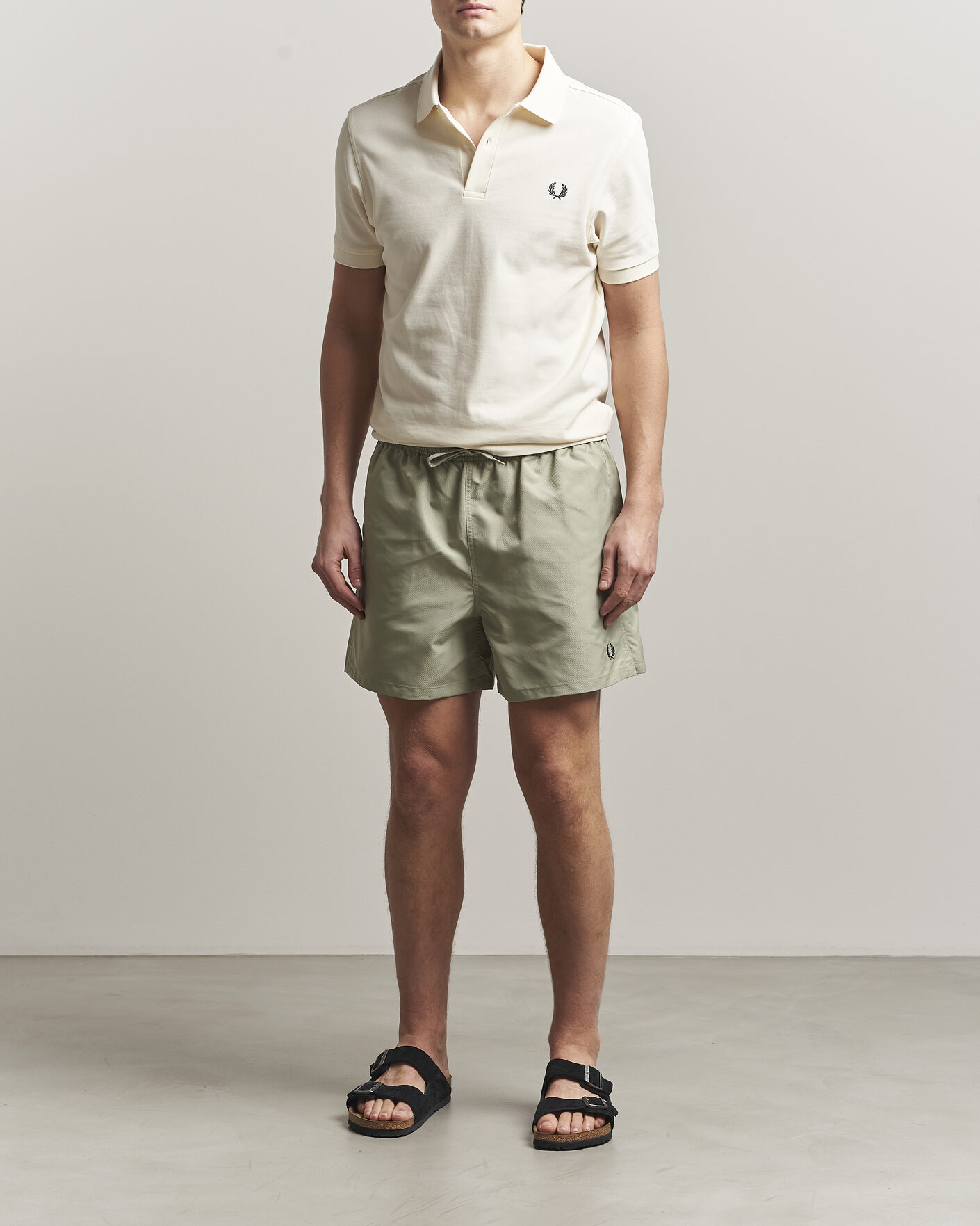 Herre | Badebukser | Fred Perry | Classic Swimshorts Seagrass Green