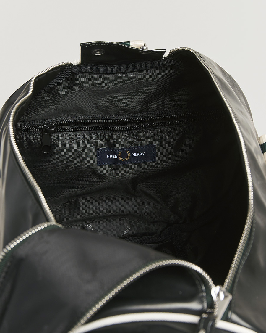 Herre | Tasker | Fred Perry | Classic Barrel Bag Grassroots Green/Ecru