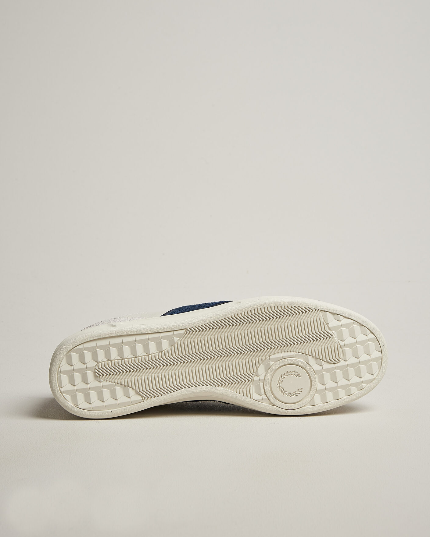 Herre | Sneakers | Fred Perry | B4 Leather/Suede Sneaker Porcelain/Navy