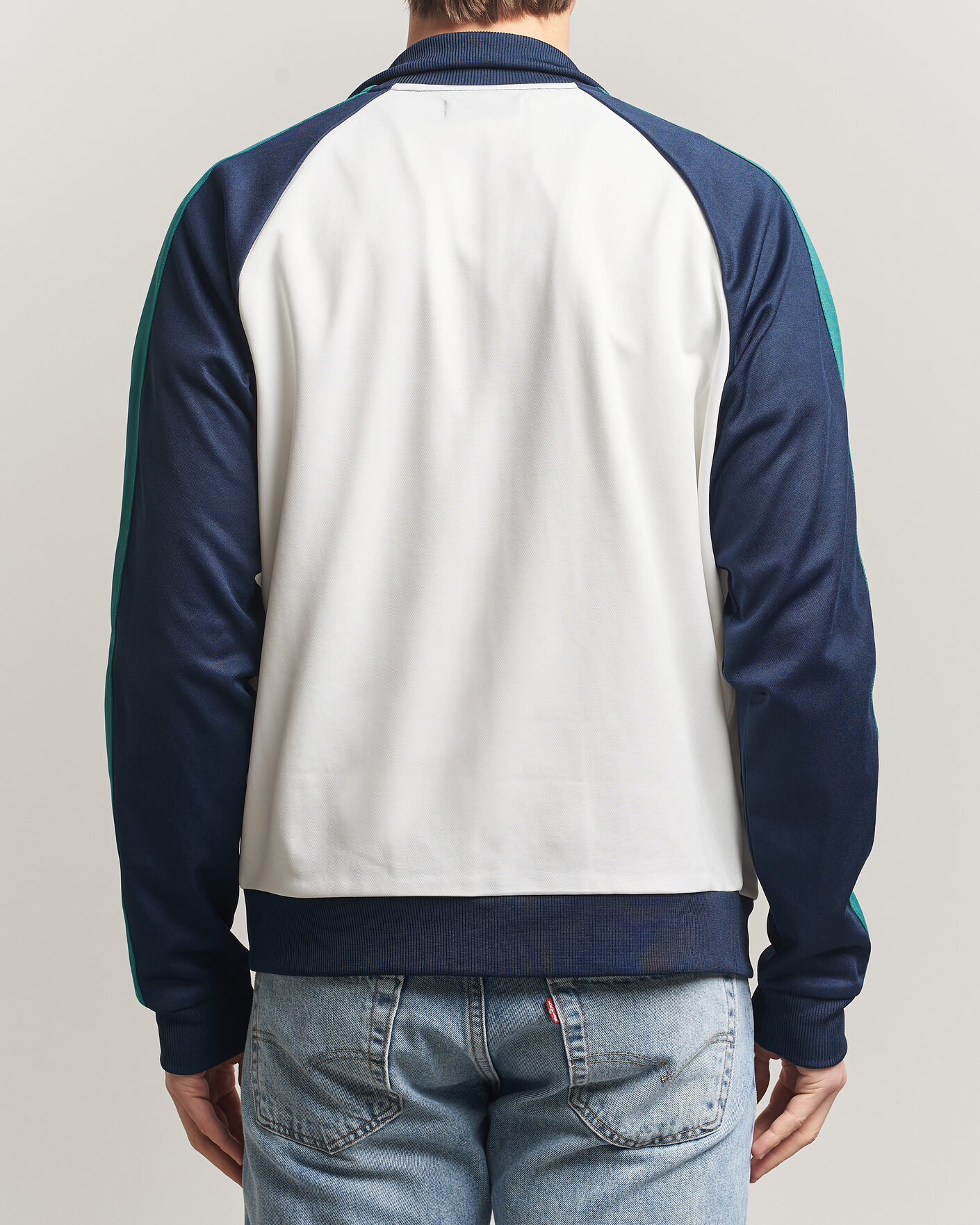 Herre | Trøjer | Fred Perry | Contrast Sleeve Track Jacket Snow White