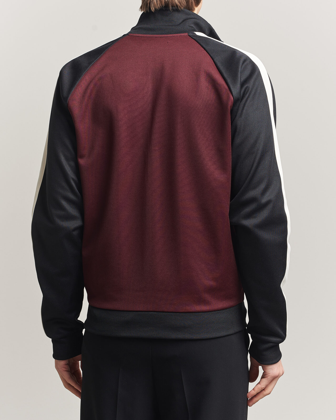Herre | Trøjer | Fred Perry | Contrast Sleeve Track Jacket Oxblood