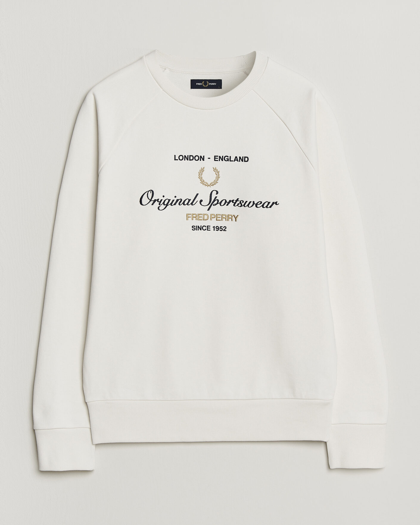 Herre | Trøjer | Fred Perry | Original Sportswear Sweatshirt Snow White