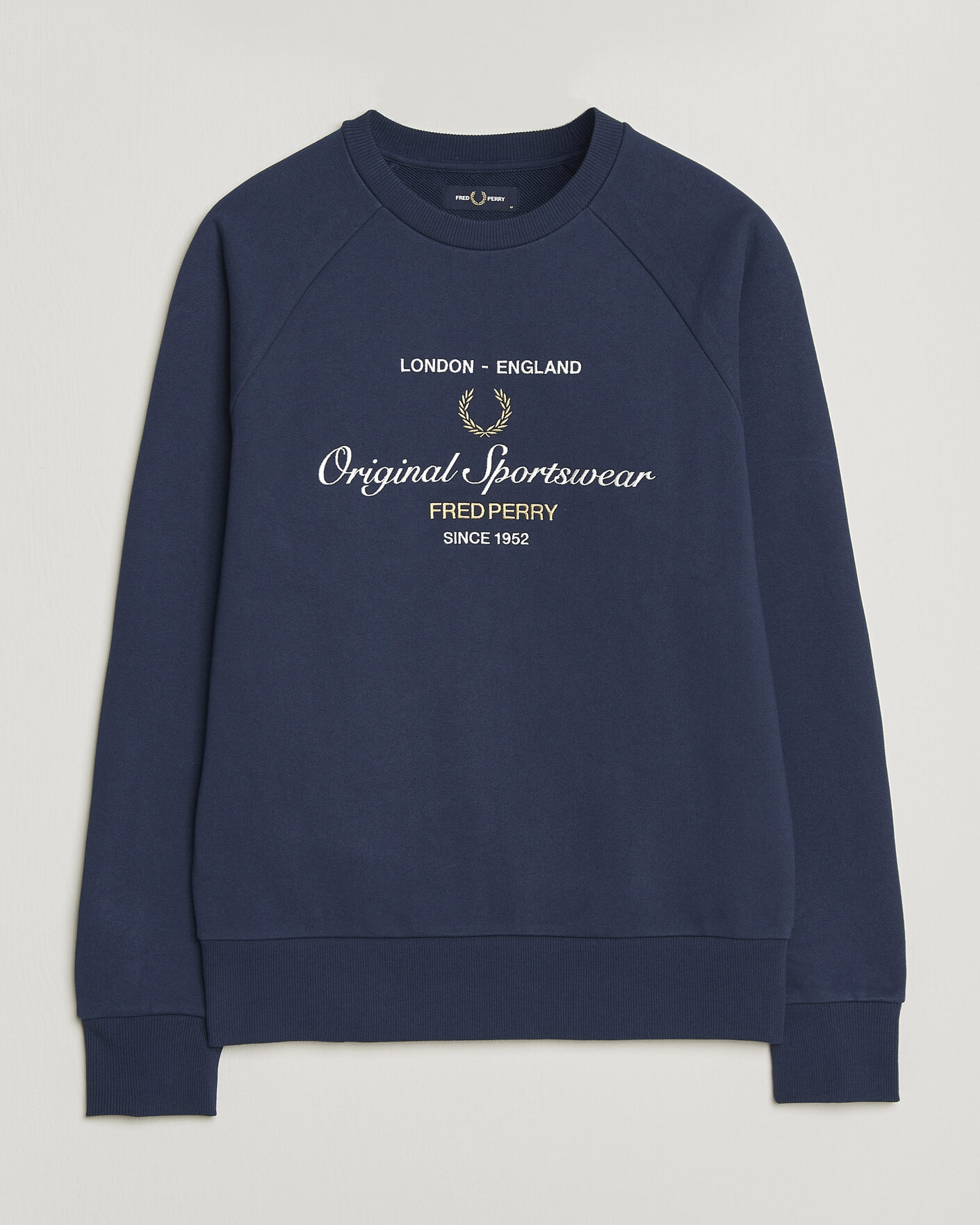 Herre | Trøjer | Fred Perry | Original Sportswear Sweatshirt Tennis Blue