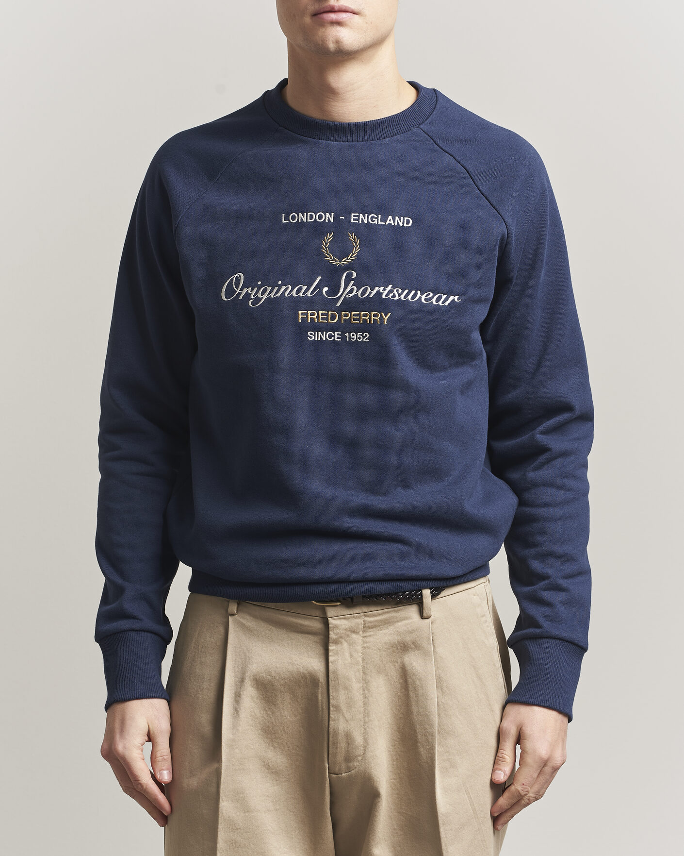 Herre | Trøjer | Fred Perry | Original Sportswear Sweatshirt Tennis Blue