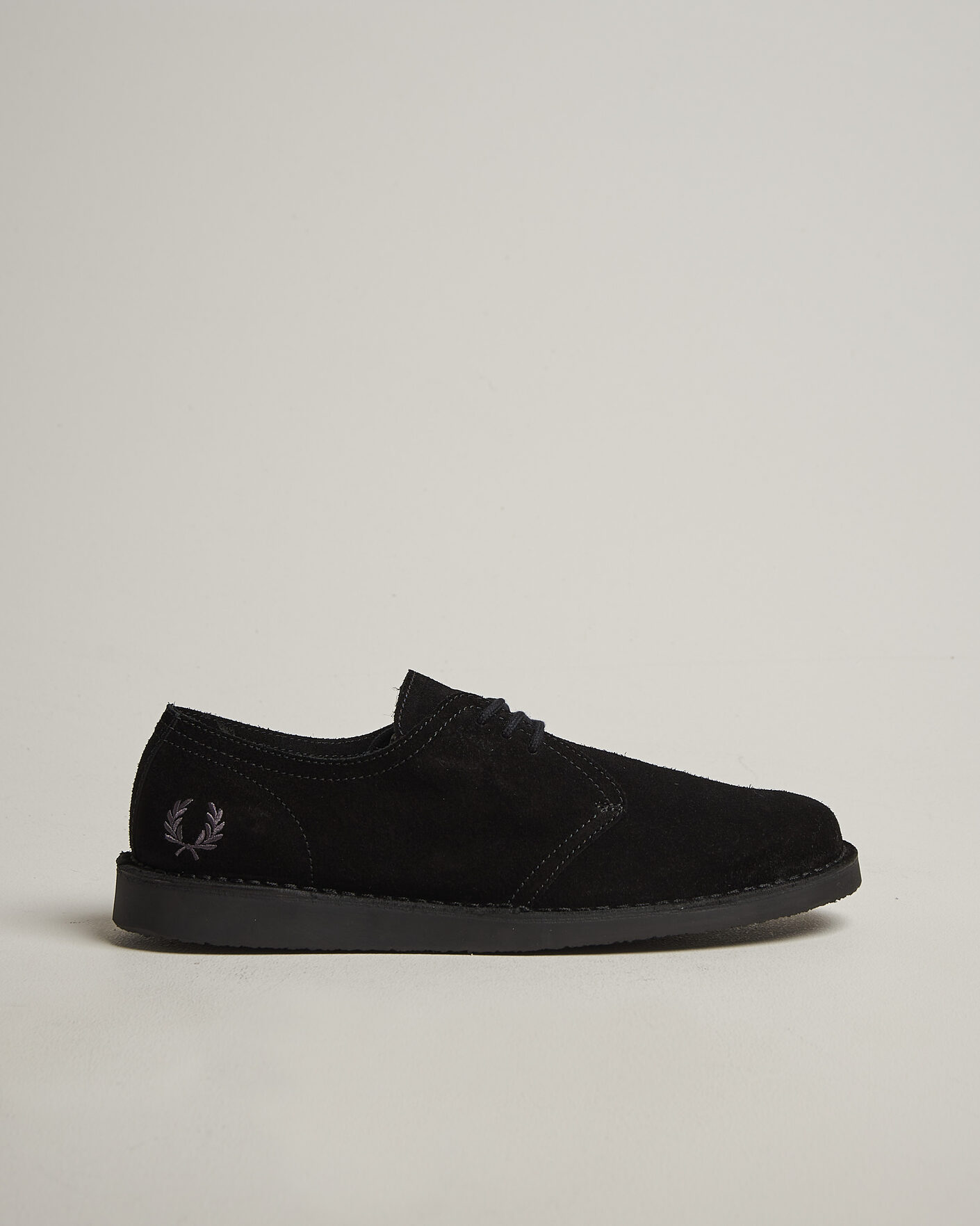 Herre | Derbys | Fred Perry | Linden Suede Derby Black