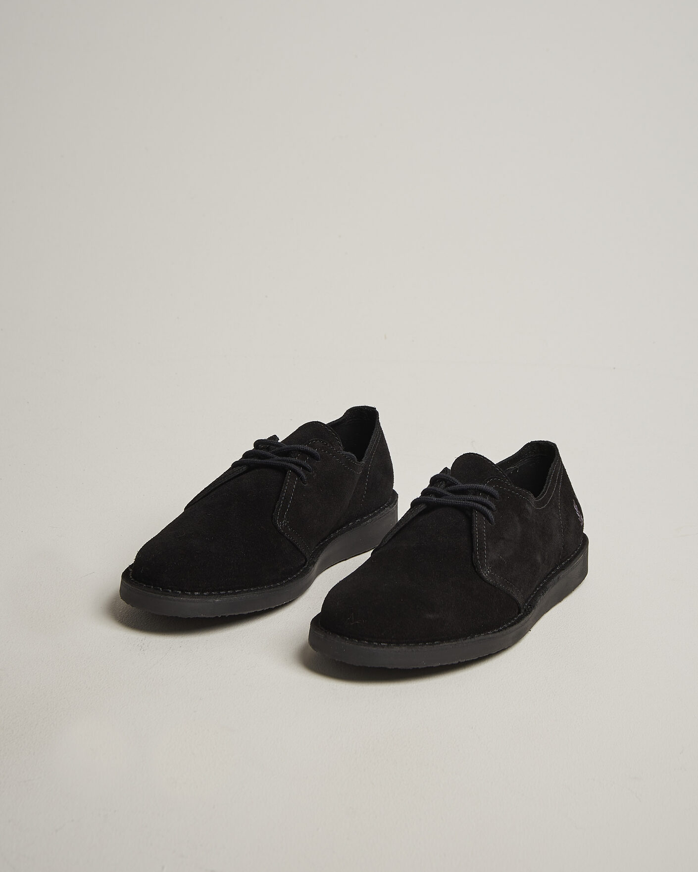 Herre | Derbys | Fred Perry | Linden Suede Derby Black