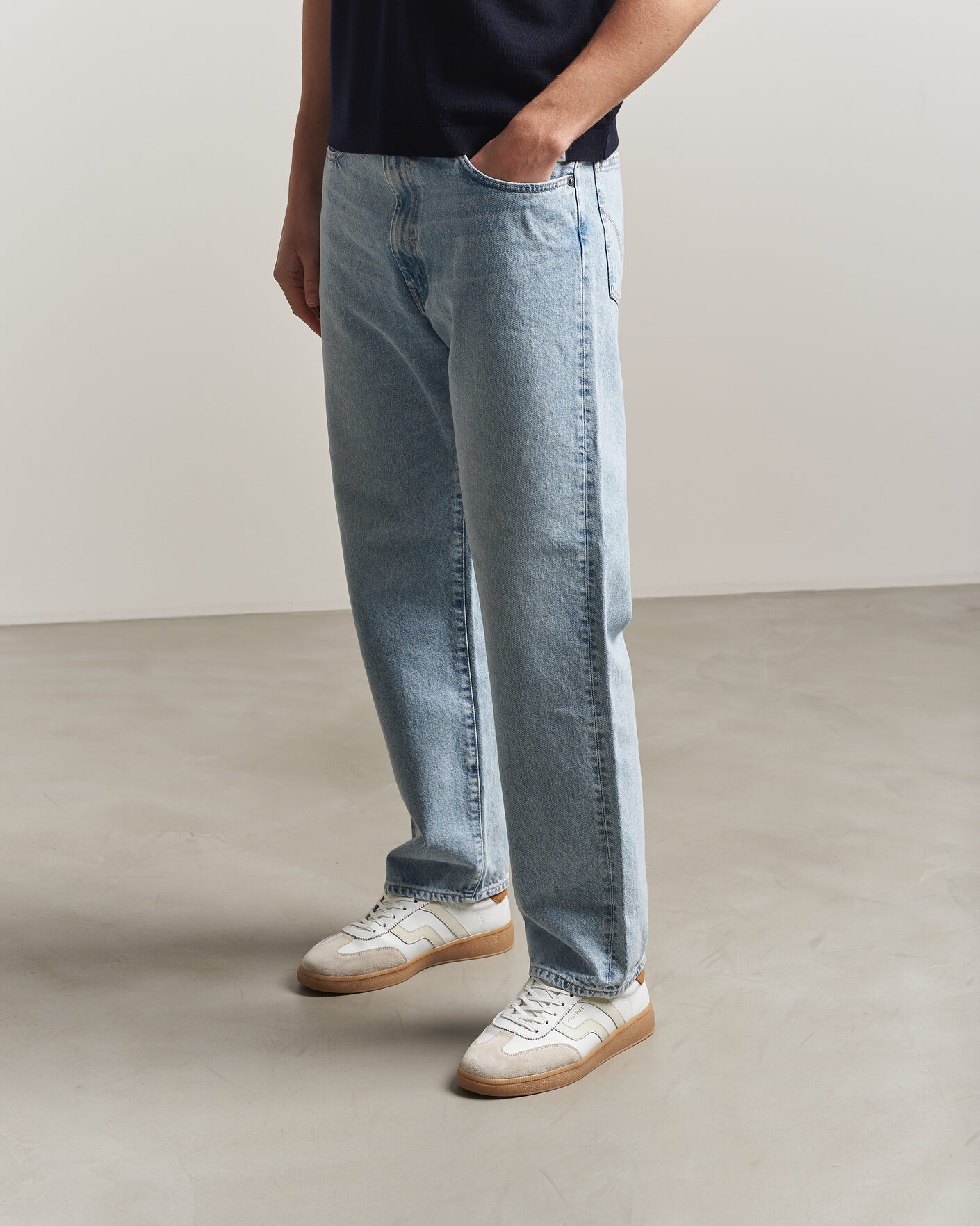 Herre | Sneakers | Gant | Cuzmo Leather/Suede Sneaker White