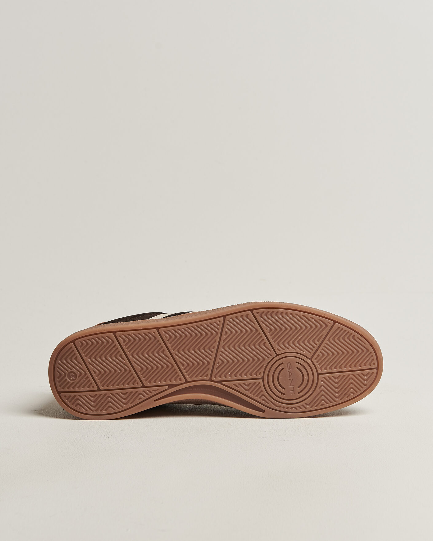 Herre | Sneakers | Gant | Cuzmo Suede Sneaker Dark Brown/White