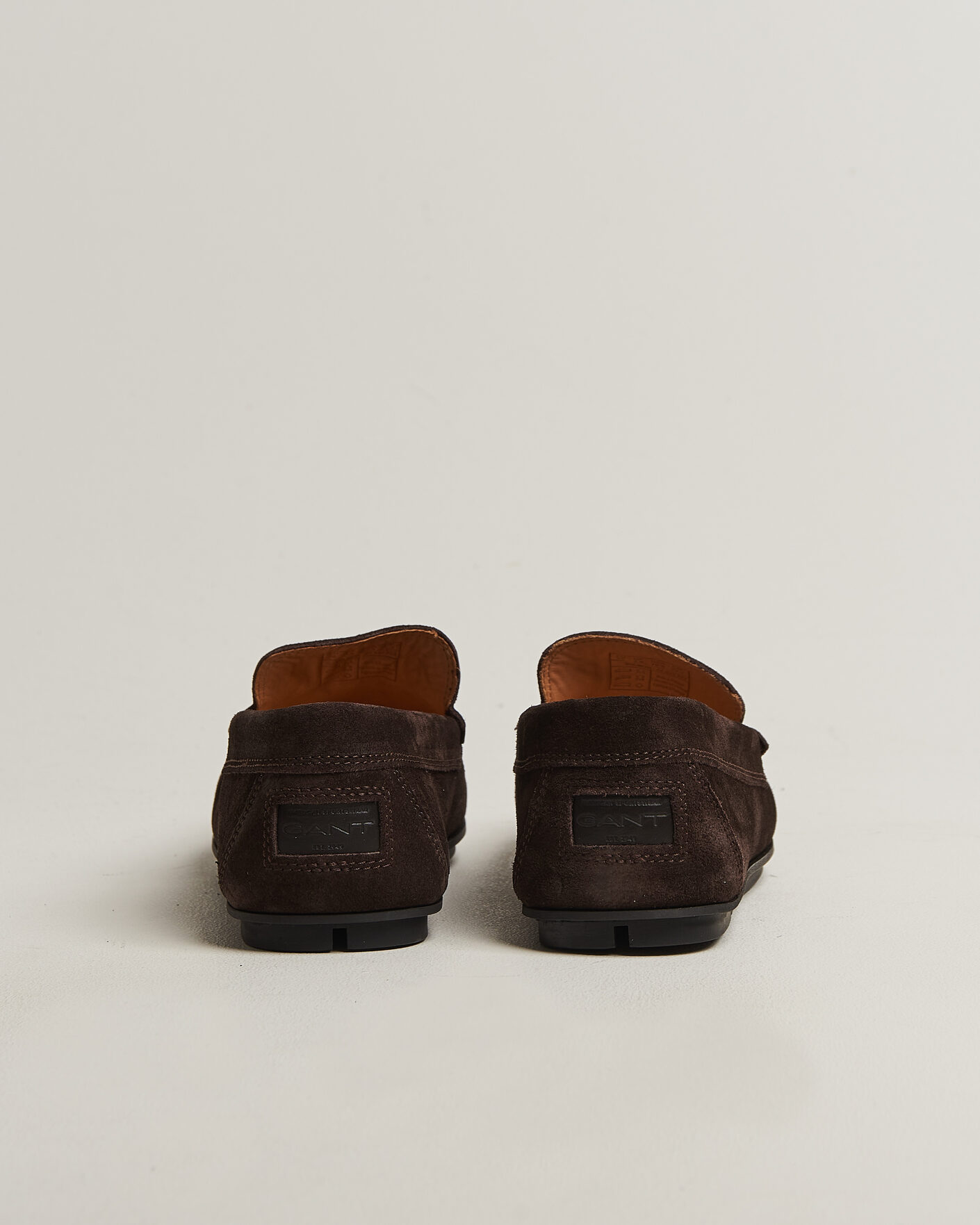 Herre | Mokkasiner | Gant | Wilmon Suede Car Shoe Dark Brown