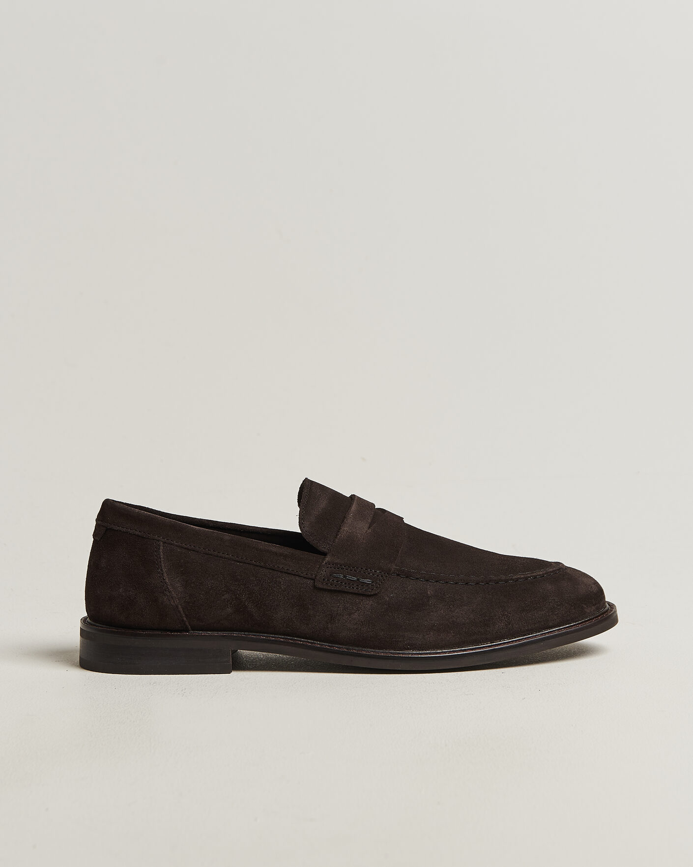 Herre | Loafers | GANT | Lozham Suede Loafer Dark Brown