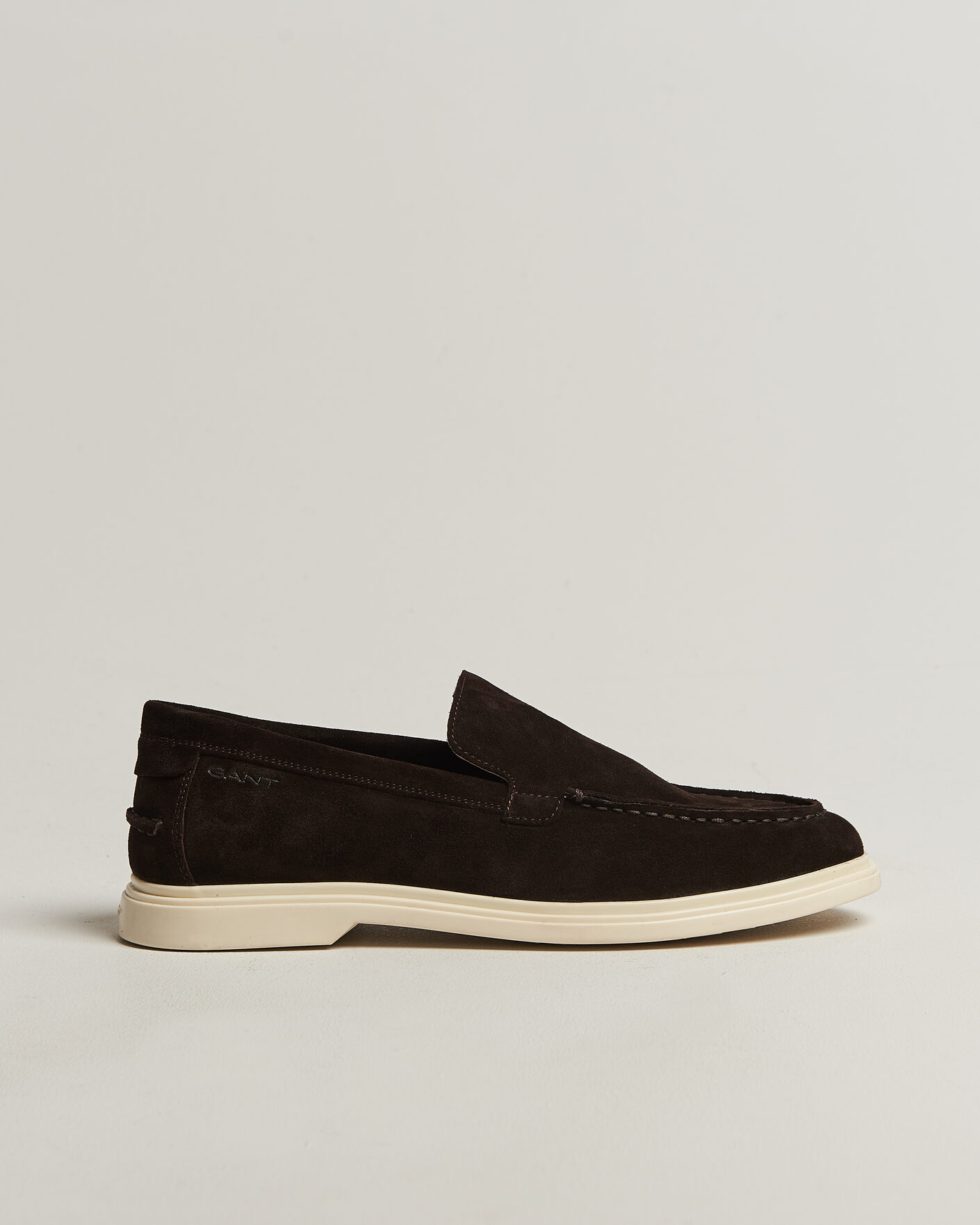 Herre | Loafers | GANT | Boery Suede Loafer Dark Brown