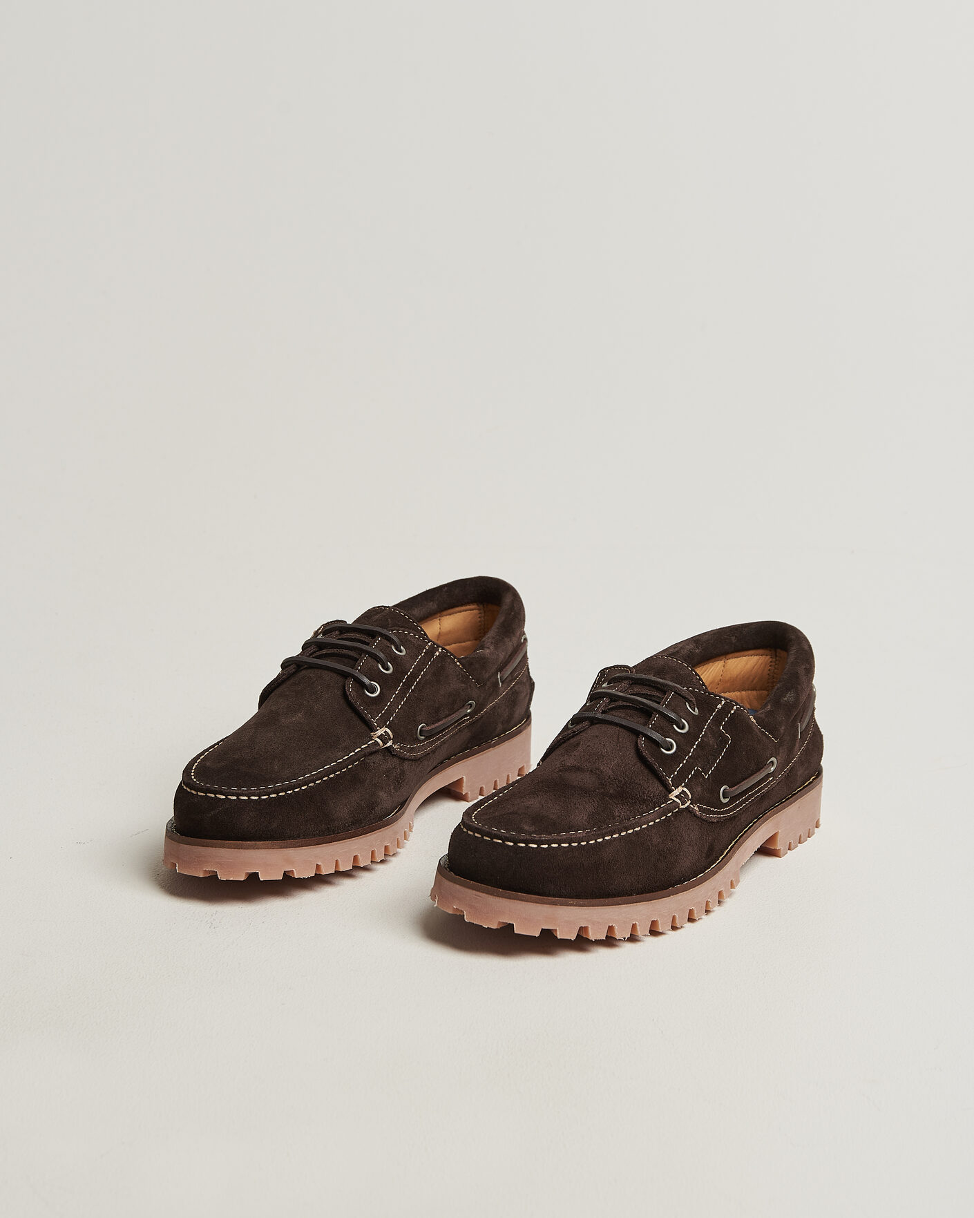 Herre | Sejlersko | Gant | Tratton Suede Boat Shoe Dark Brown