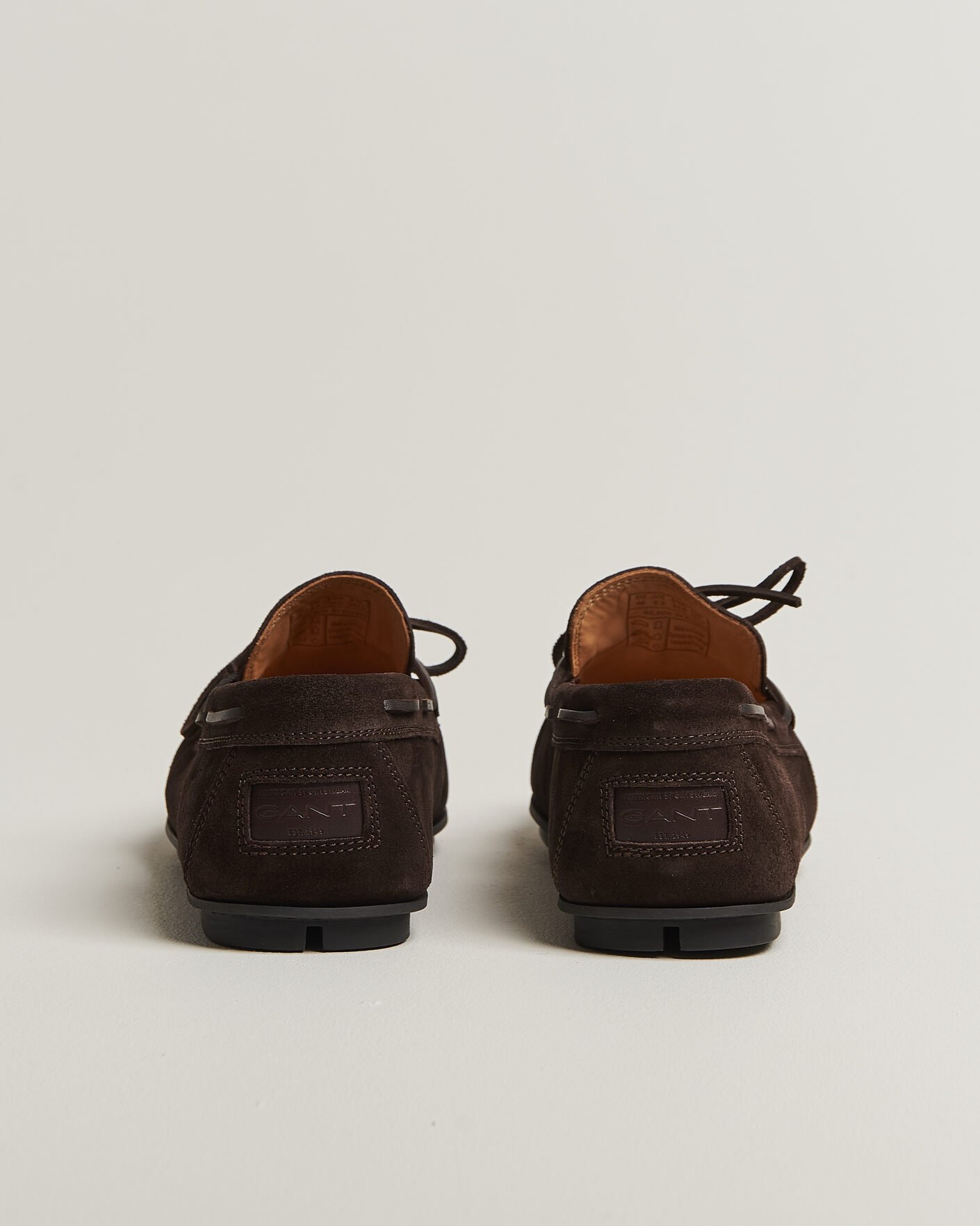 Herre | GANT Wilmon Laced Suede Car Shoe Dark Brown | Gant | Wilmon Laced Suede Car Shoe Dark Brown