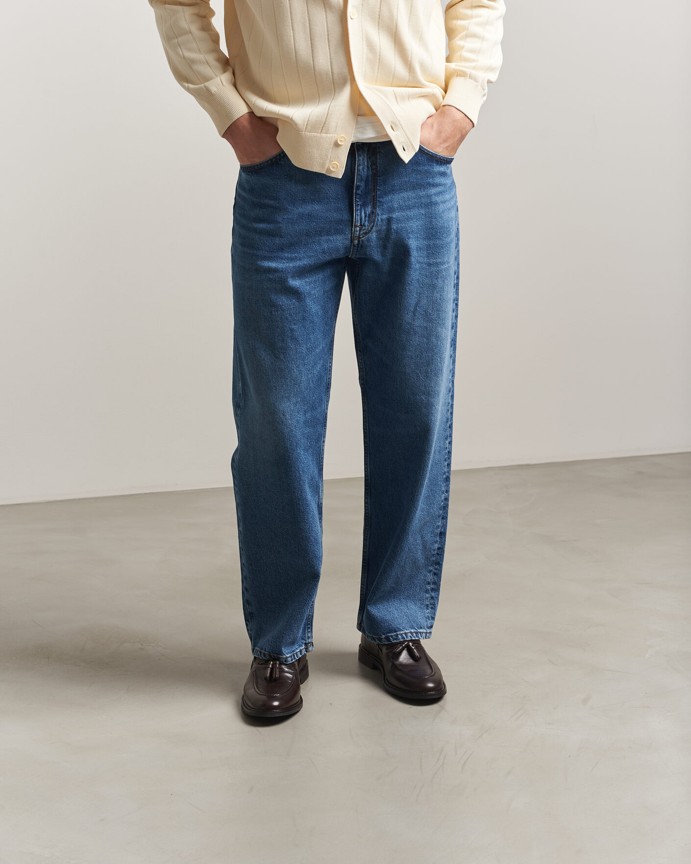 Herre | Loafers | GANT | Lozham Leather Tassle Loafer Dark Brown