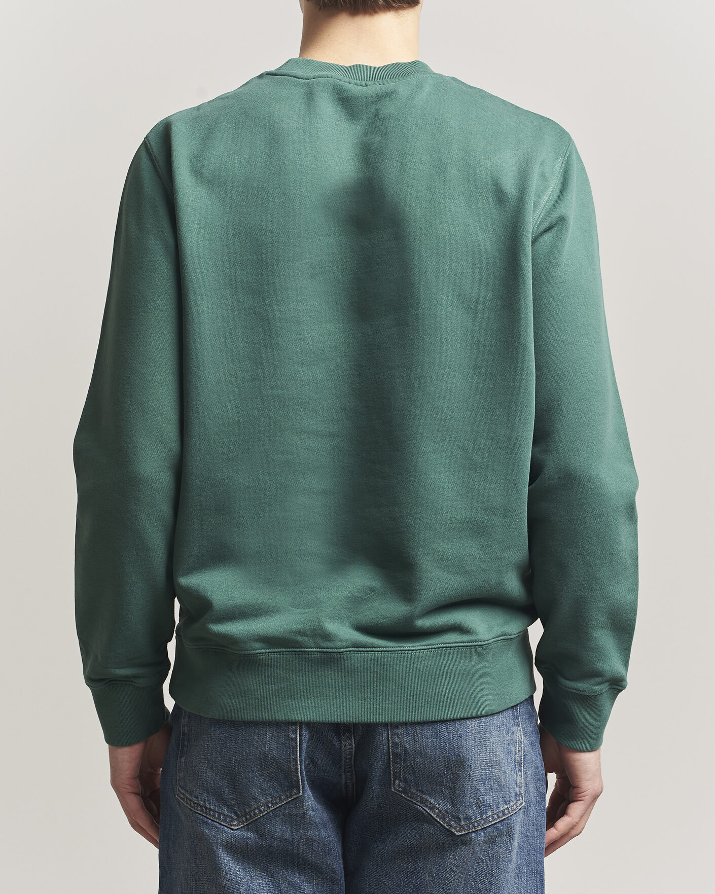 Herre | Trøjer | Maison Kitsuné | Fox Head Sweatshirt Bottle Green