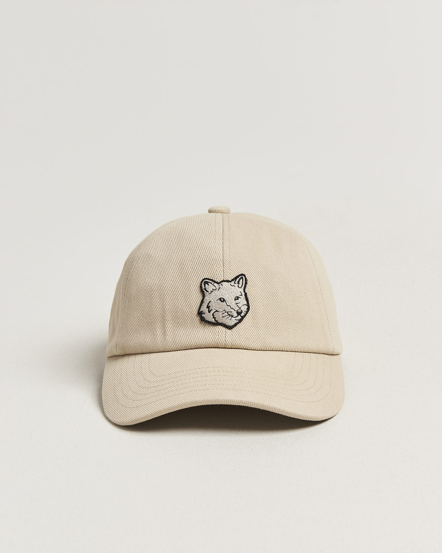 Herre | Hatte & kasketter | Maison Kitsuné | Tonal Fox Head Cap Tea Leaf