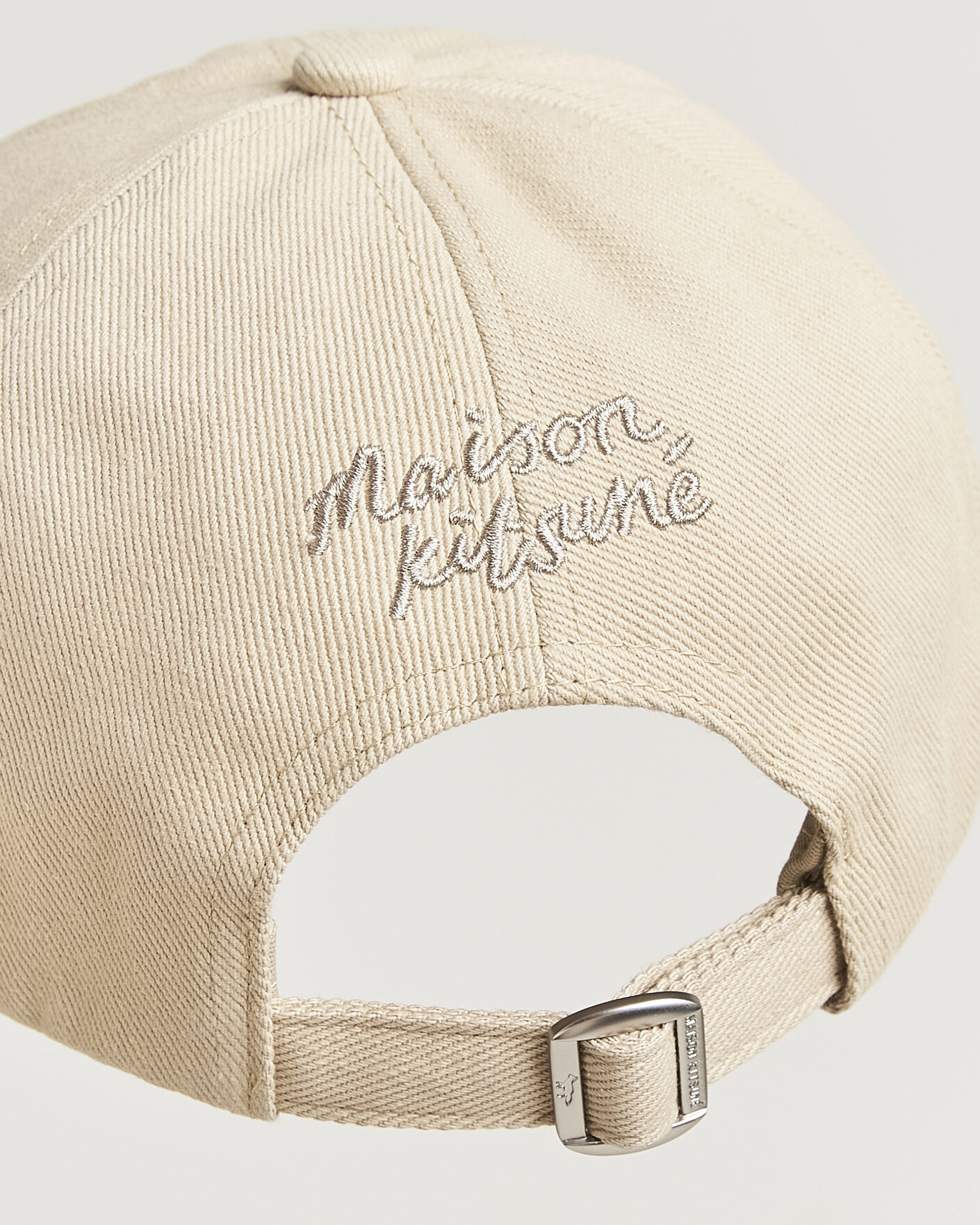 Herre | Hatte & kasketter | Maison Kitsuné | Tonal Fox Head Cap Tea Leaf