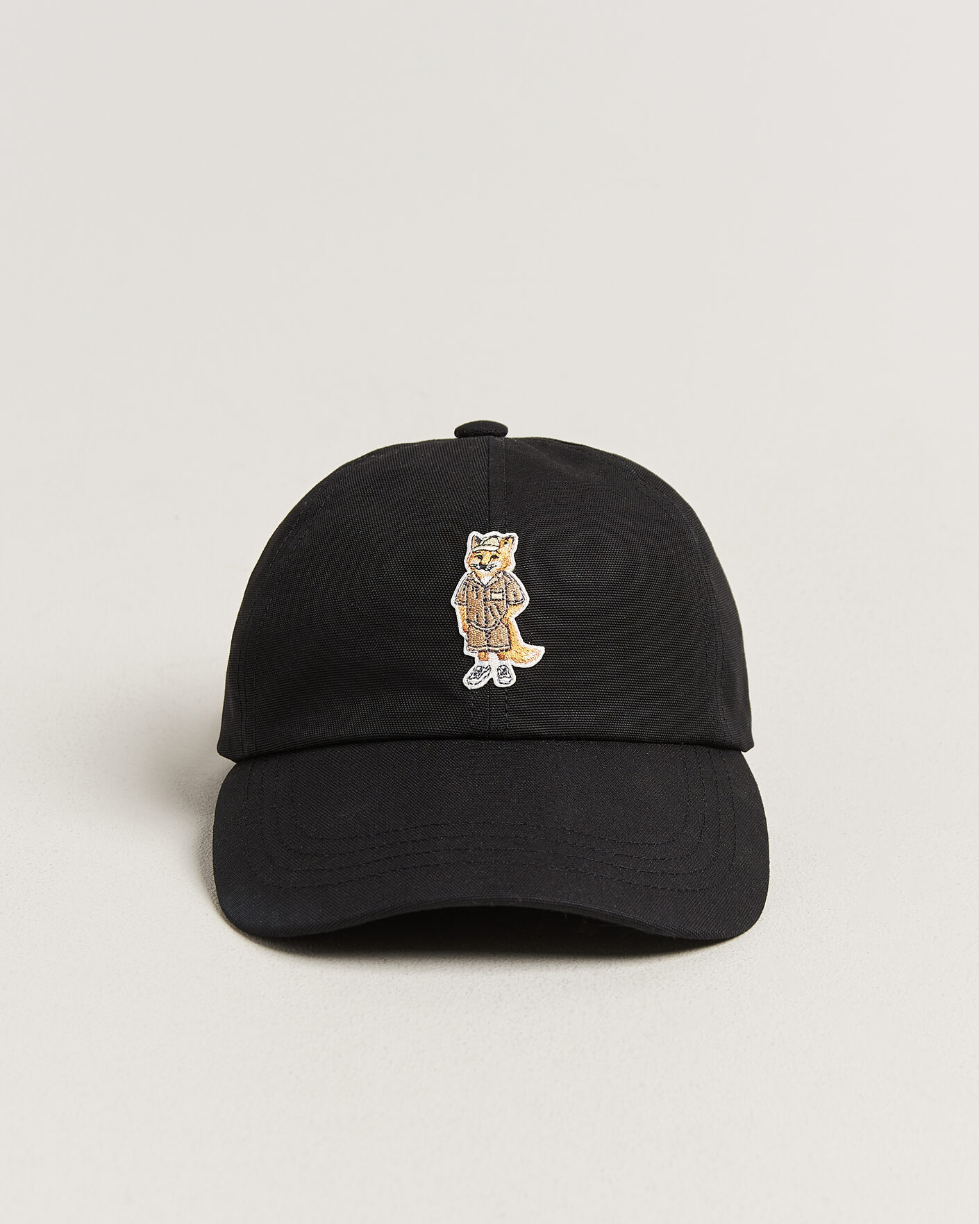 Herre | Hatte & kasketter | Maison Kitsuné | Dressed Fox Cap Black