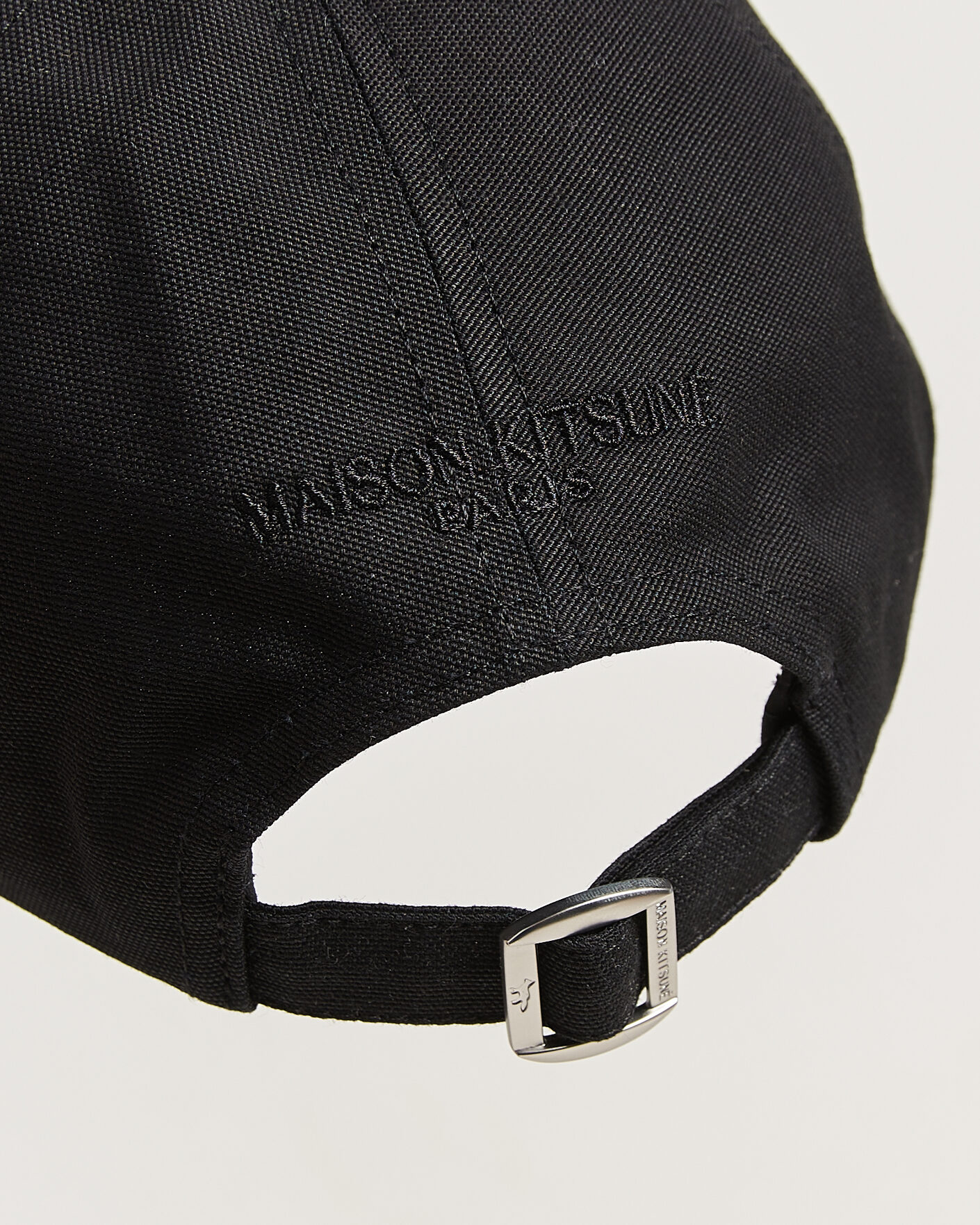 Herre | Hatte & kasketter | Maison Kitsuné | Dressed Fox Cap Black