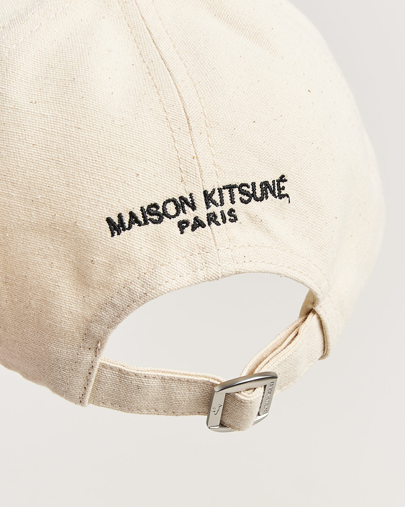 Herre | Hatte & kasketter | Maison Kitsuné | Dressed Fox Cap Noble Beige