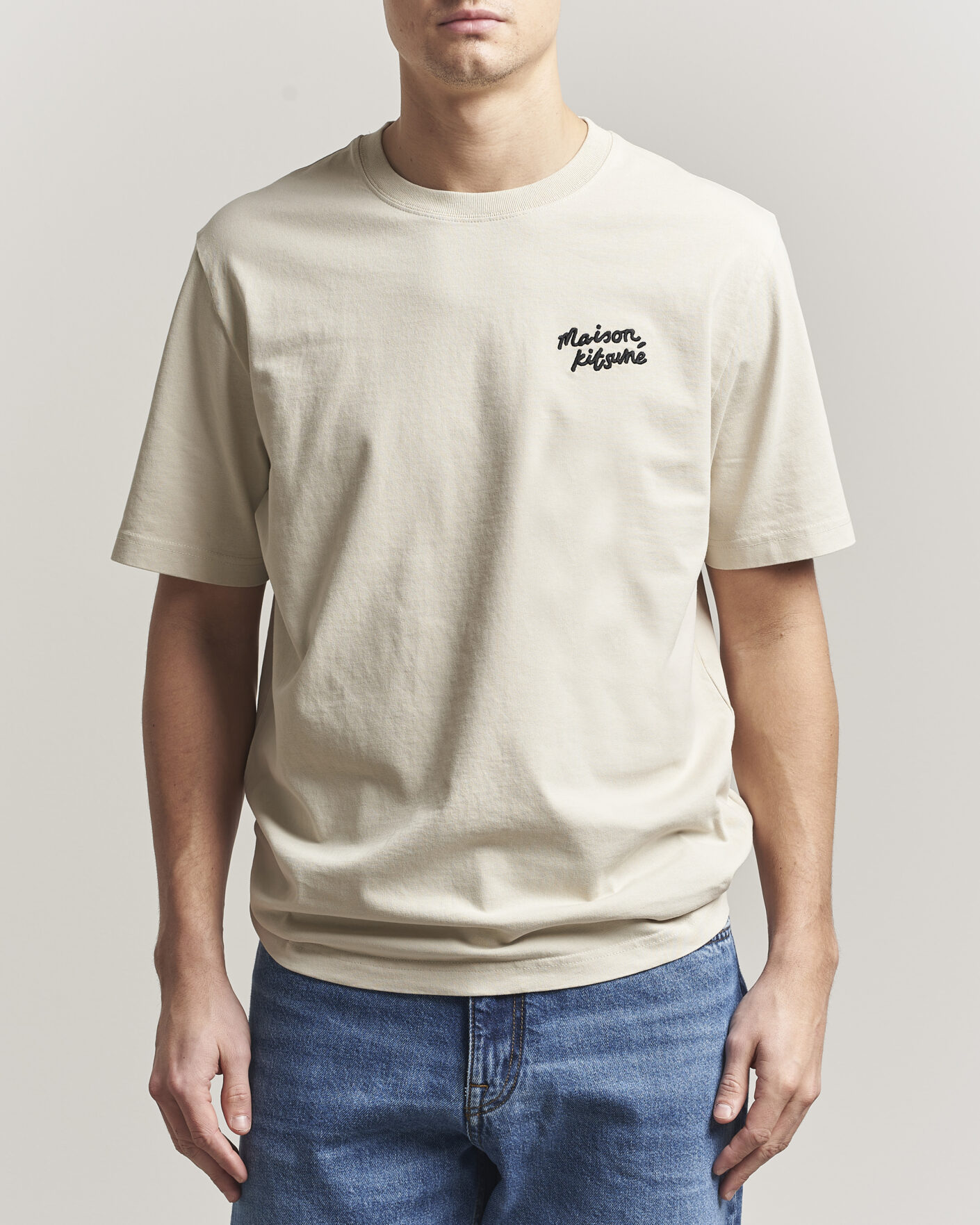 Herre | T-Shirts | Maison Kitsuné | Handwriting T-Shirt Pelican
