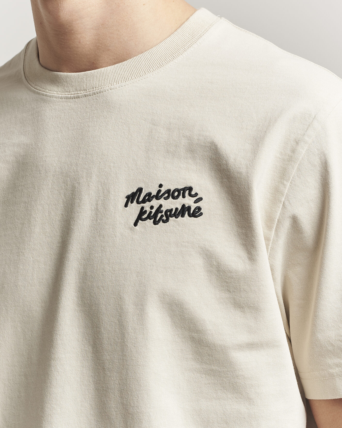 Herre | T-Shirts | Maison Kitsuné | Handwriting T-Shirt Pelican