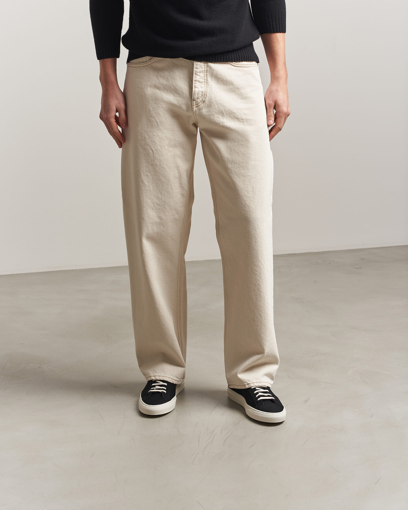 Herre | Sneakers | Common Projects | Original Achilles Canvas Sneaker Black