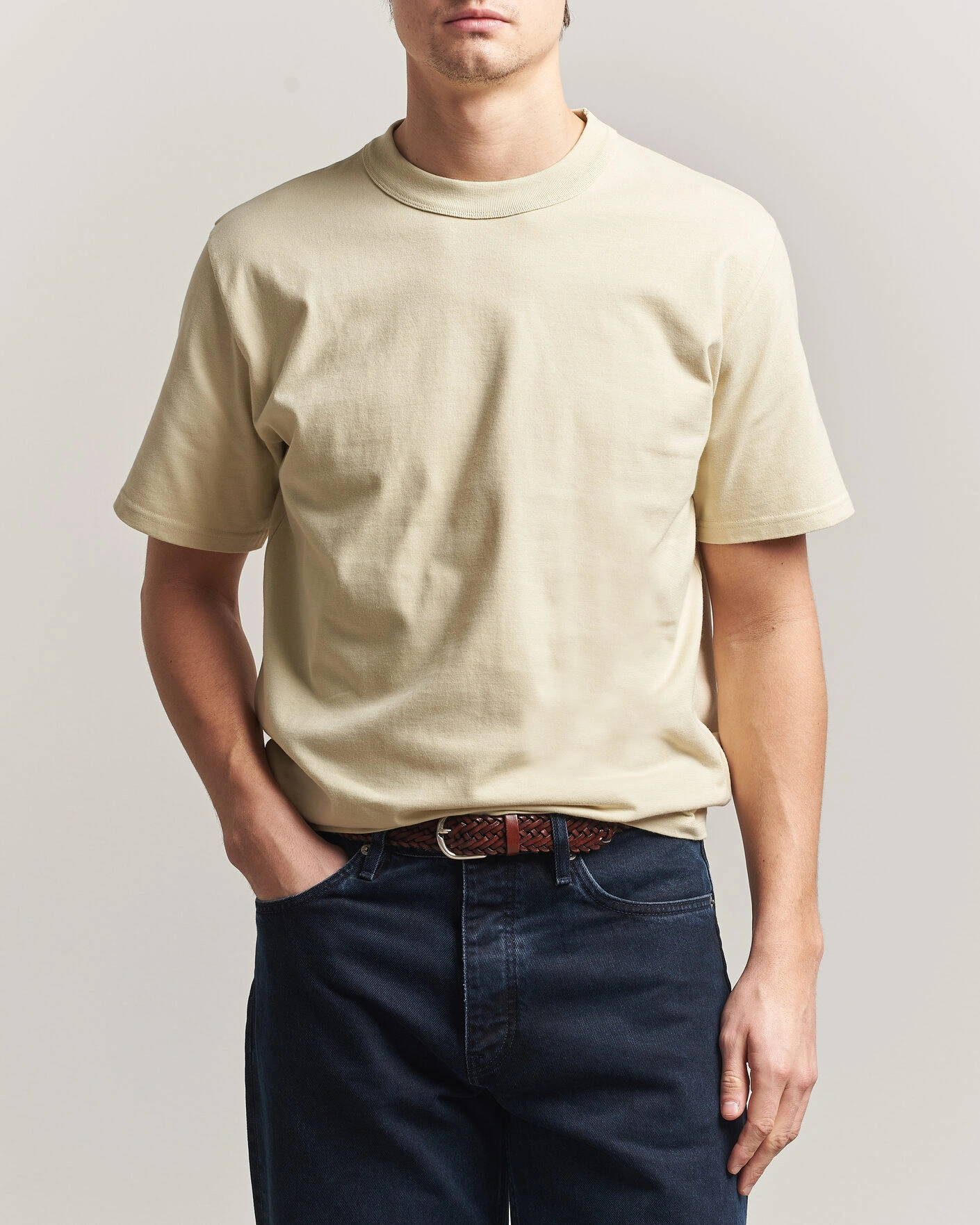 Herre | T-Shirts | Armor-lux | Heritage Callac T-Shirt Gravel