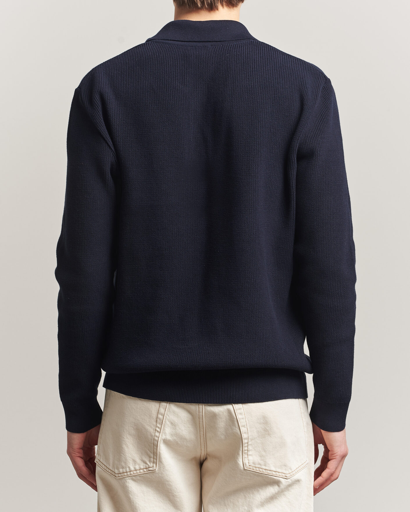 Herre | Trøjer | Armor-lux | Heritage Knitted Polo Marine Deep