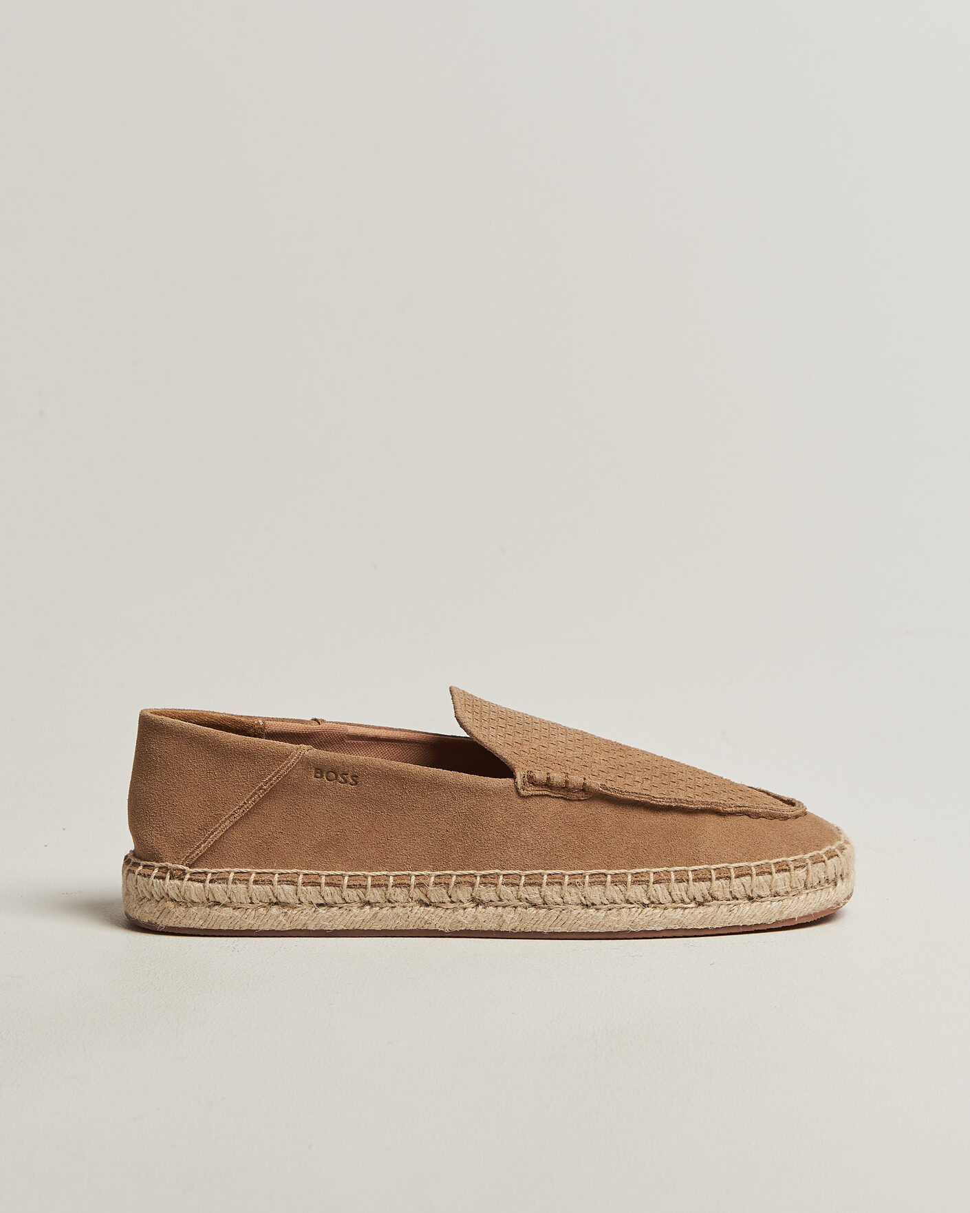 Herre | Espadrillos | BOSS BLACK | Madeira Suede Espadrilles Medium Beige