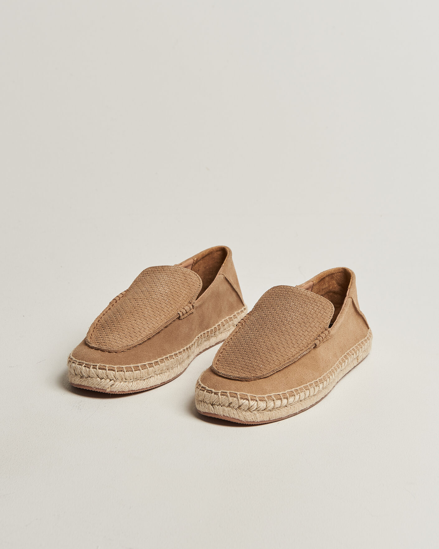 Herre | Espadrillos | BOSS BLACK | Madeira Suede Espadrilles Medium Beige