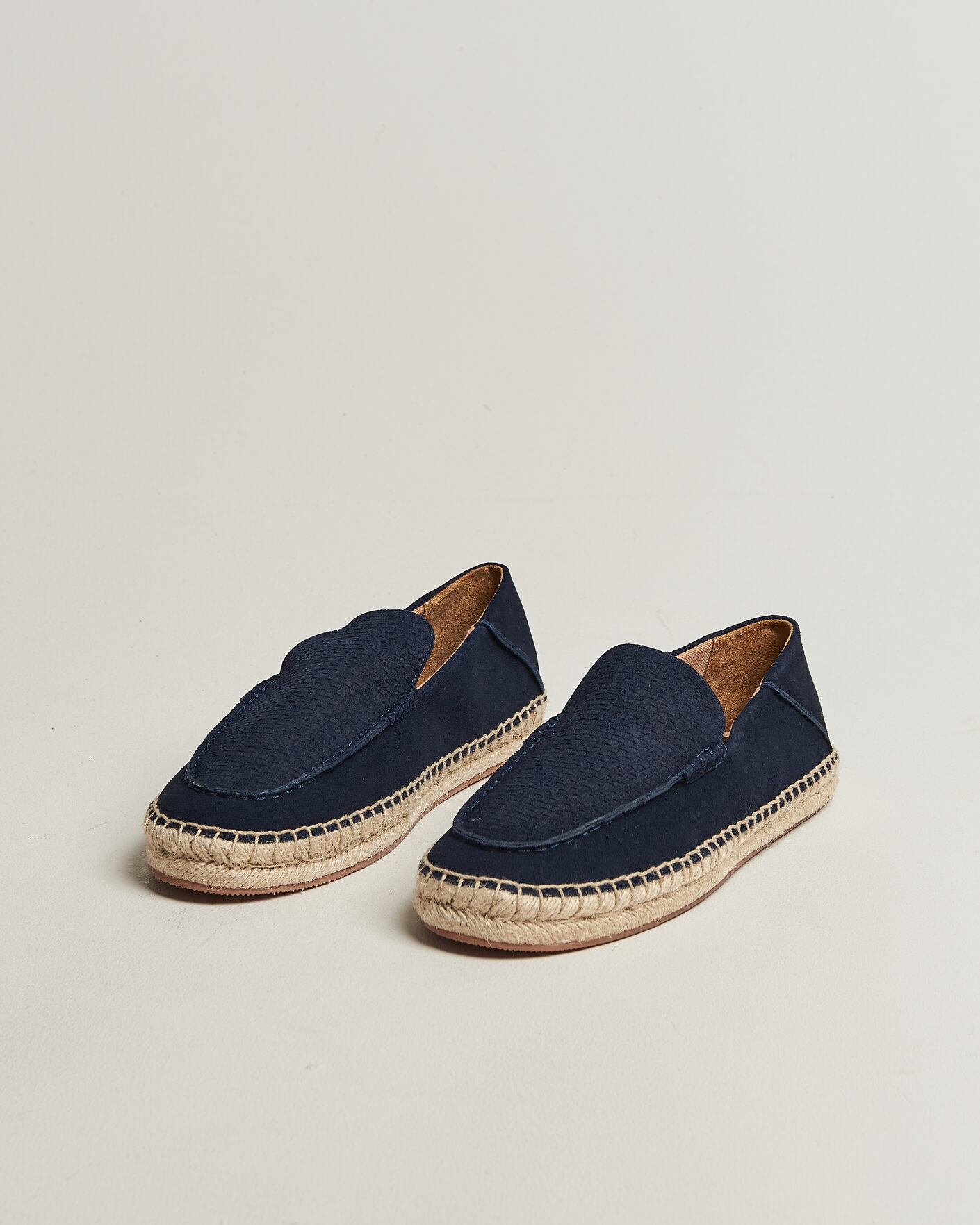Herre | Espadrillos | BOSS BLACK | Madeira Suede Espadrilles Dark Blue