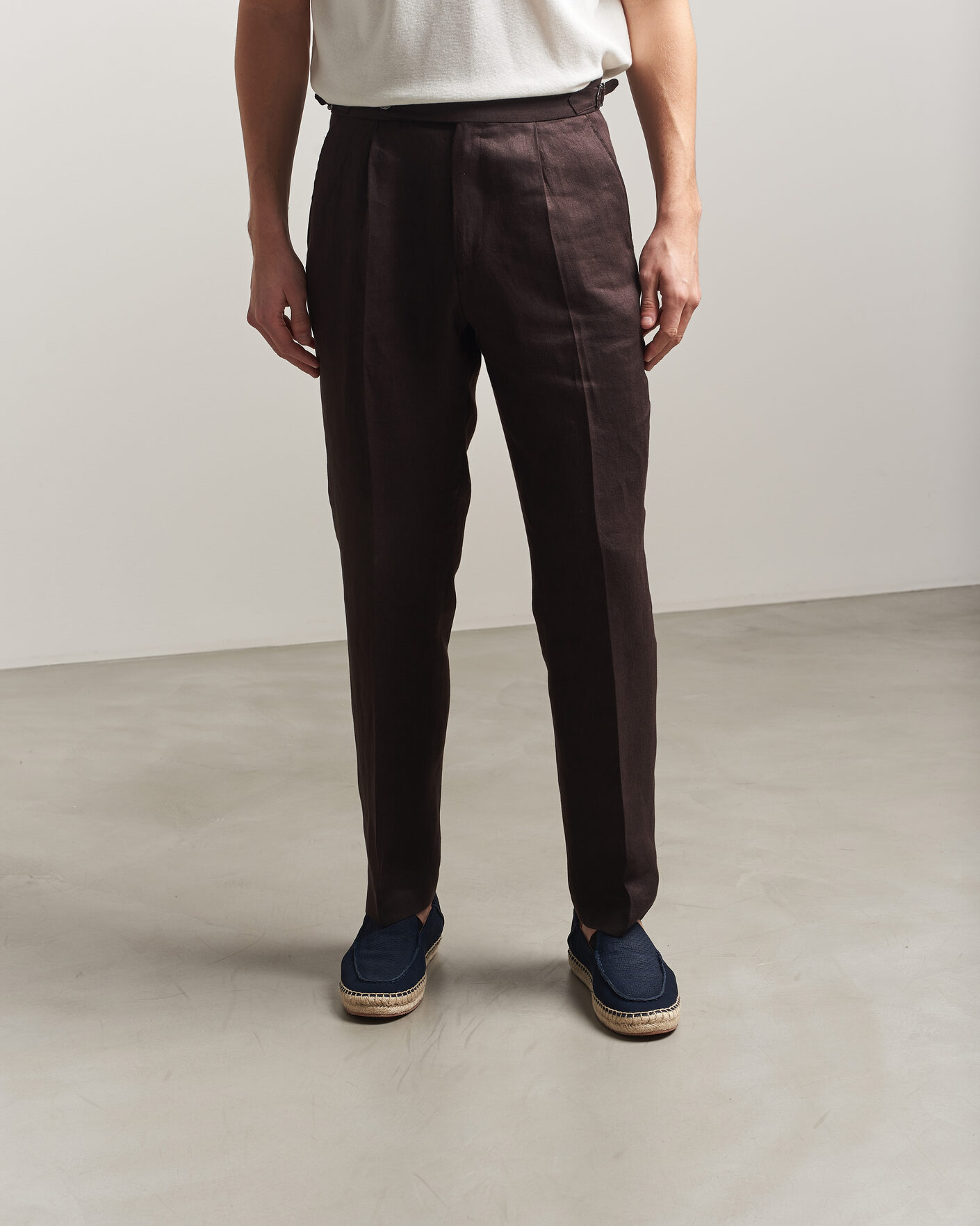 Herre | Espadrillos | BOSS BLACK | Madeira Suede Espadrilles Dark Blue