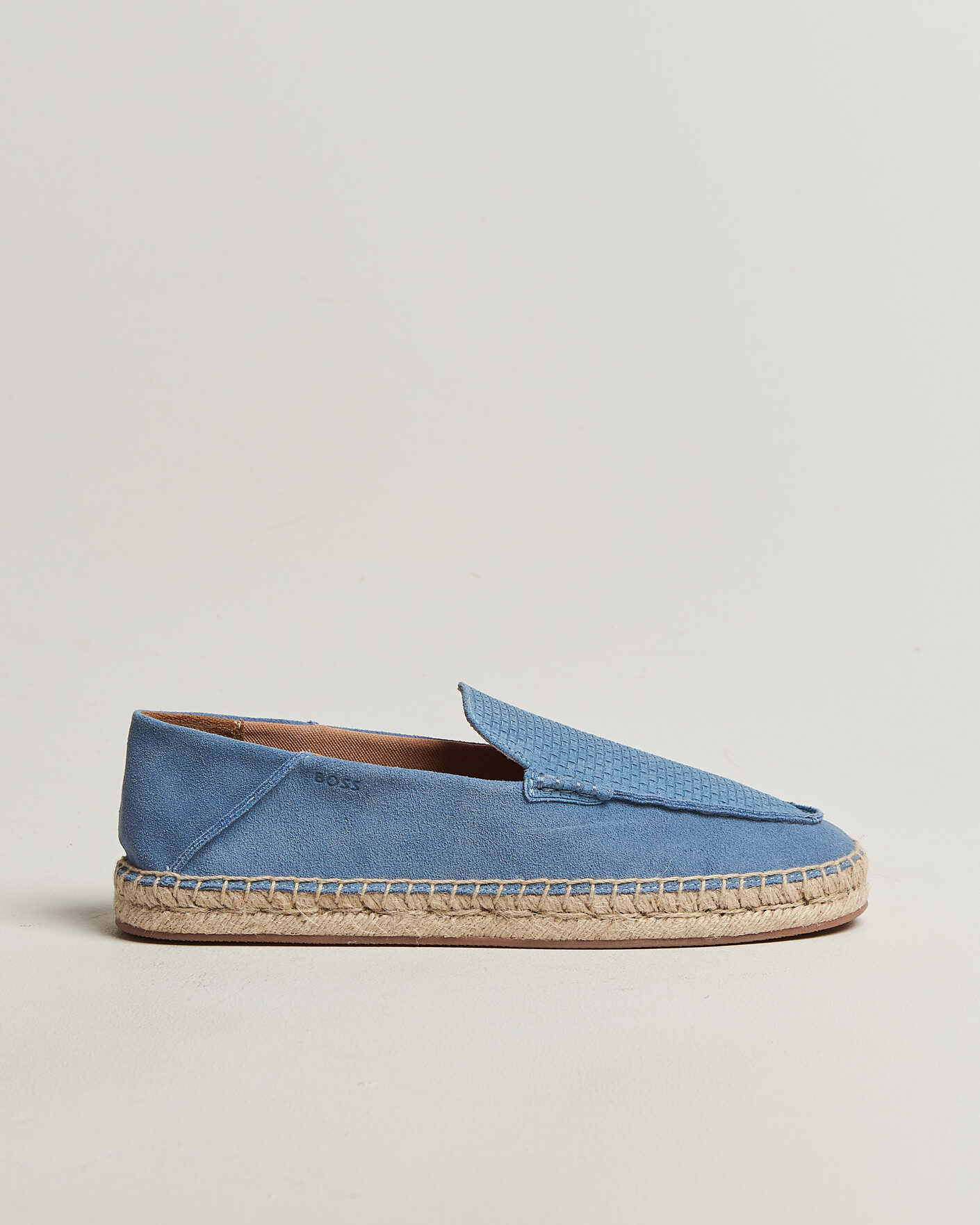 Herre | Espadrillos | BOSS BLACK | Madeira Suede Espadrilles Open Blue