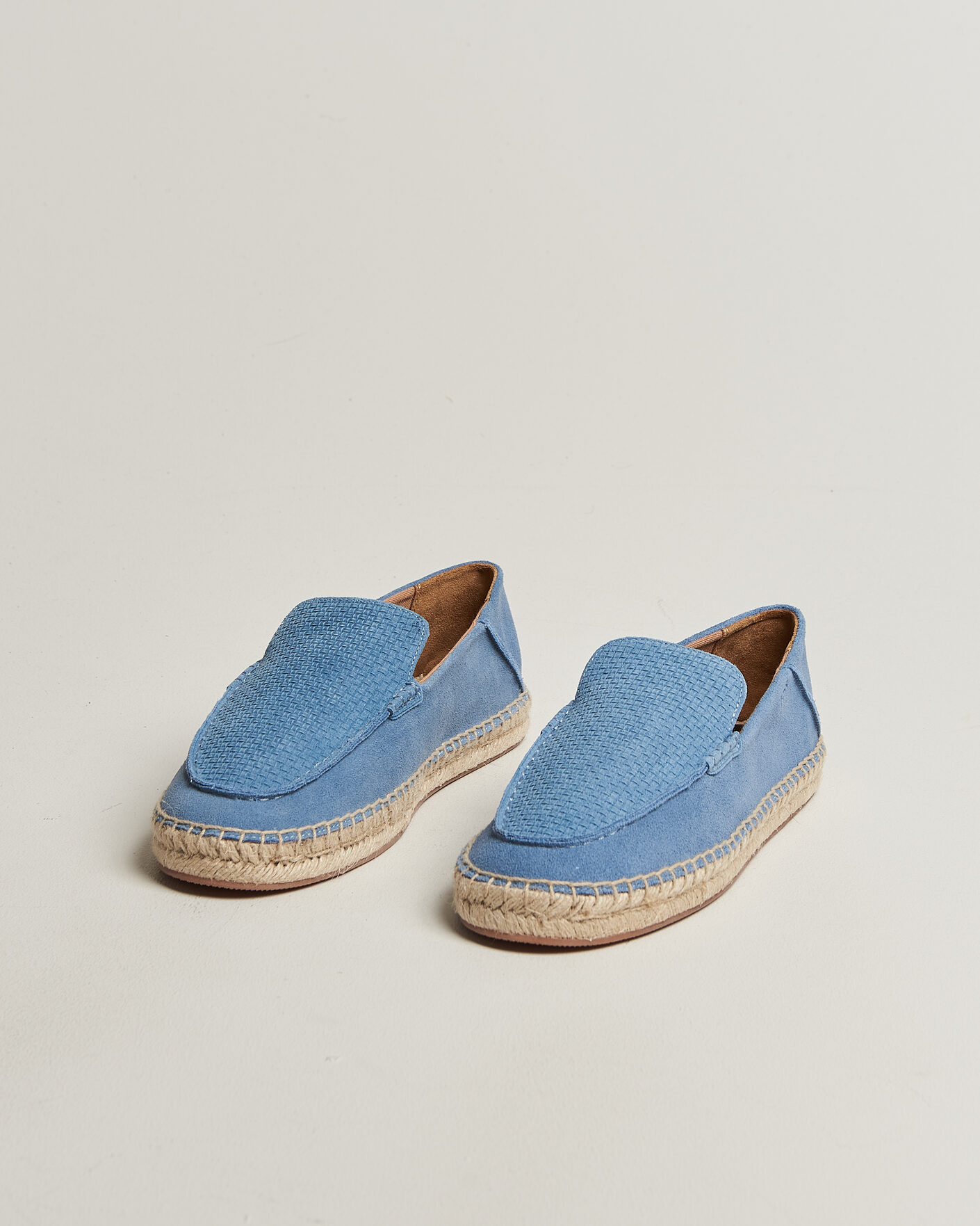 Herre | Espadrillos | BOSS BLACK | Madeira Suede Espadrilles Open Blue