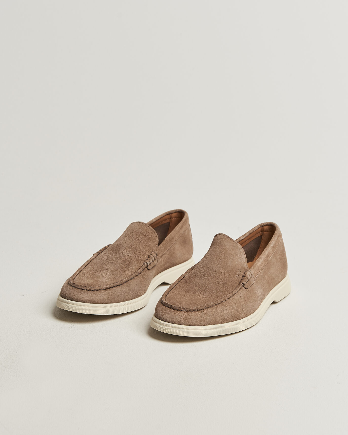 Herre | Loafers | BOSS BLACK | Sienne Suede Loafer Medium Beige