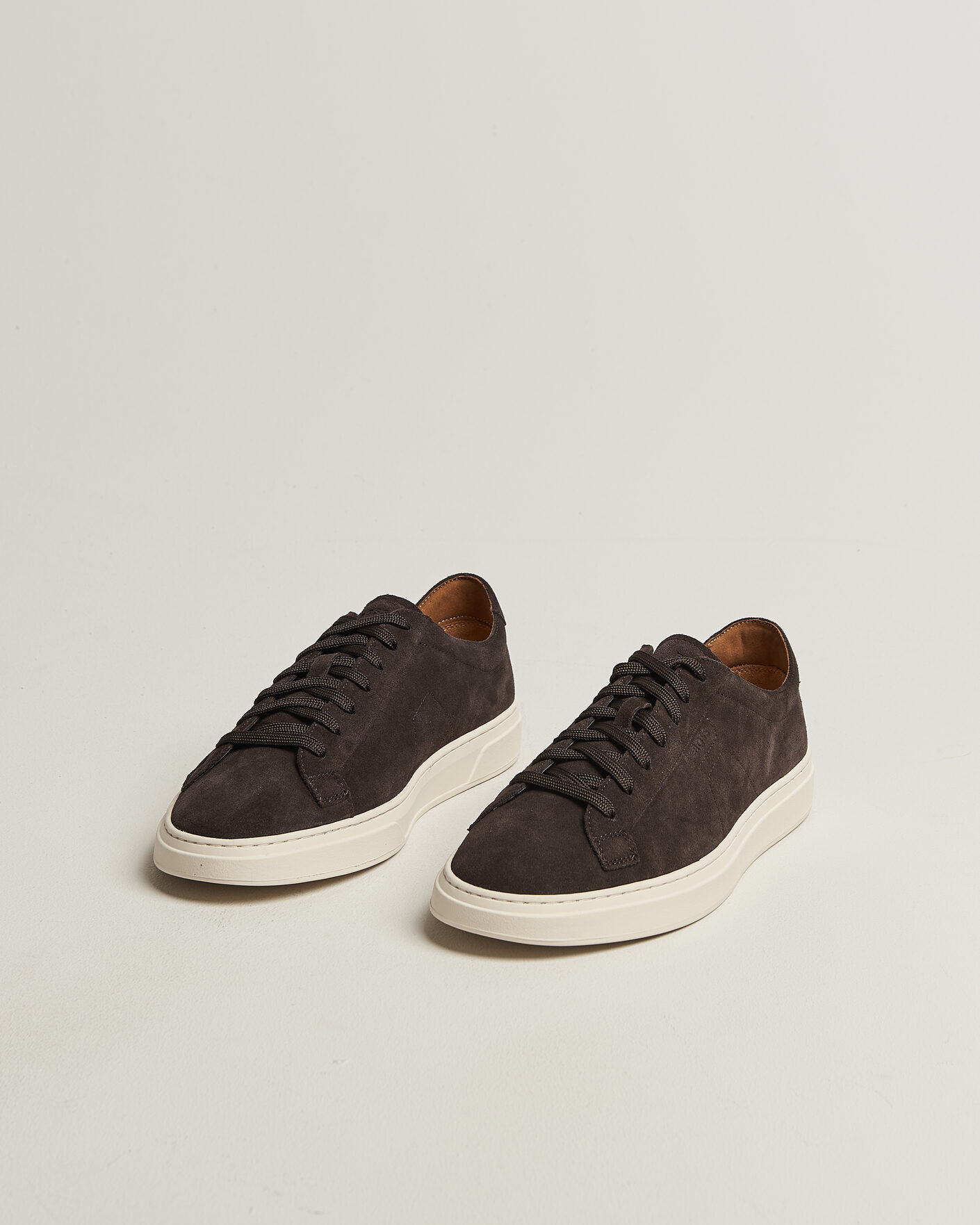 Herre | Sneakers | BOSS BLACK | Kieran Suede Sneaker Dark Brown