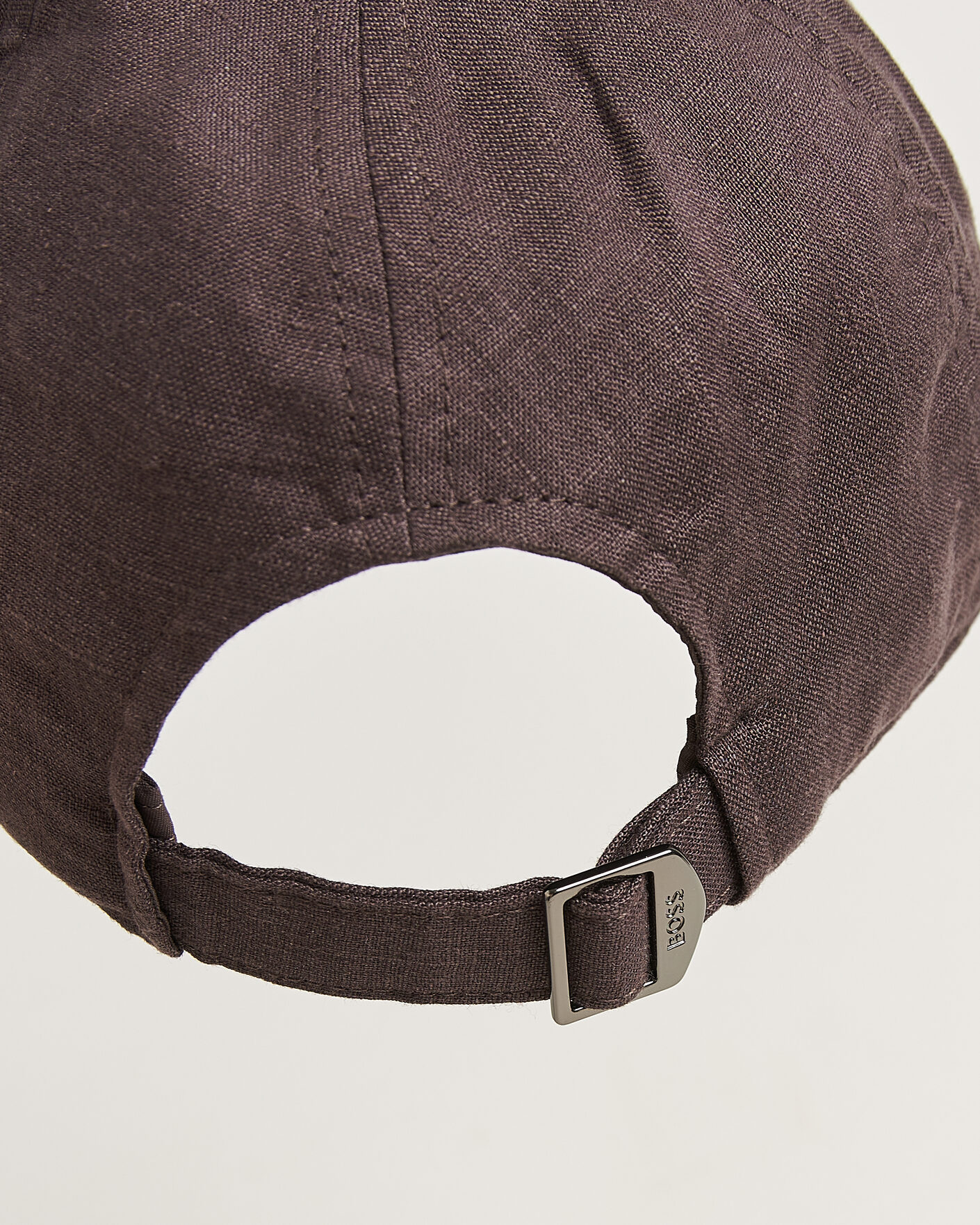 Herre | Hatte & kasketter | BOSS BLACK | Zed Linen Cap Dark Brown