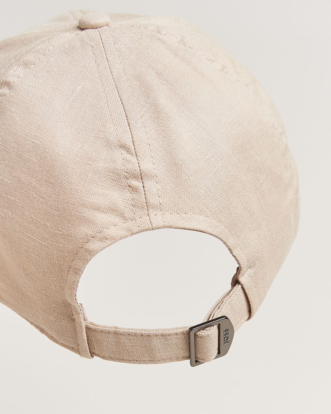 Herre | Hatte & kasketter | BOSS BLACK | Zed Linen Cap Open Beige