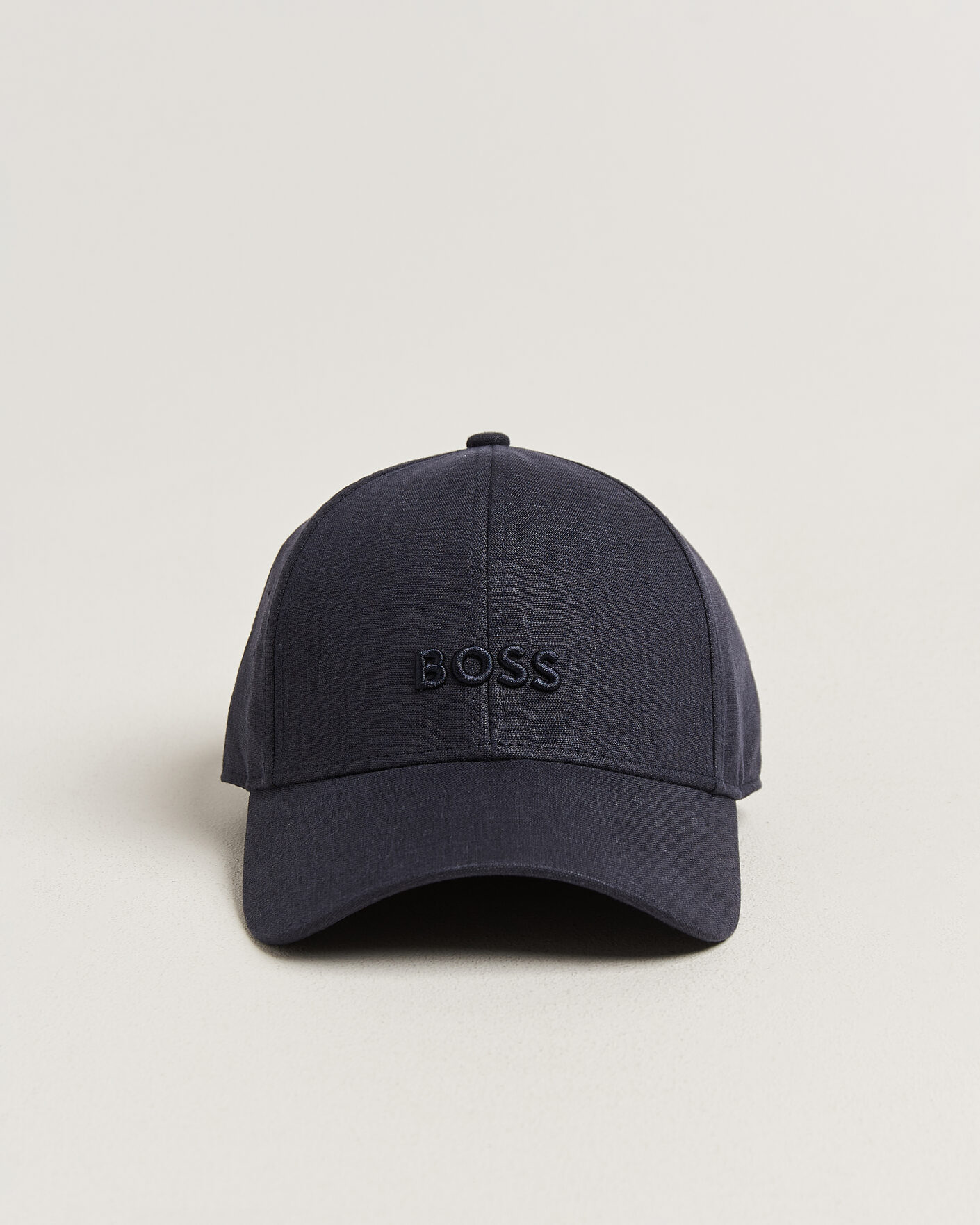 Herre | Hatte & kasketter | BOSS BLACK | Zed Linen Cap Dark Blue