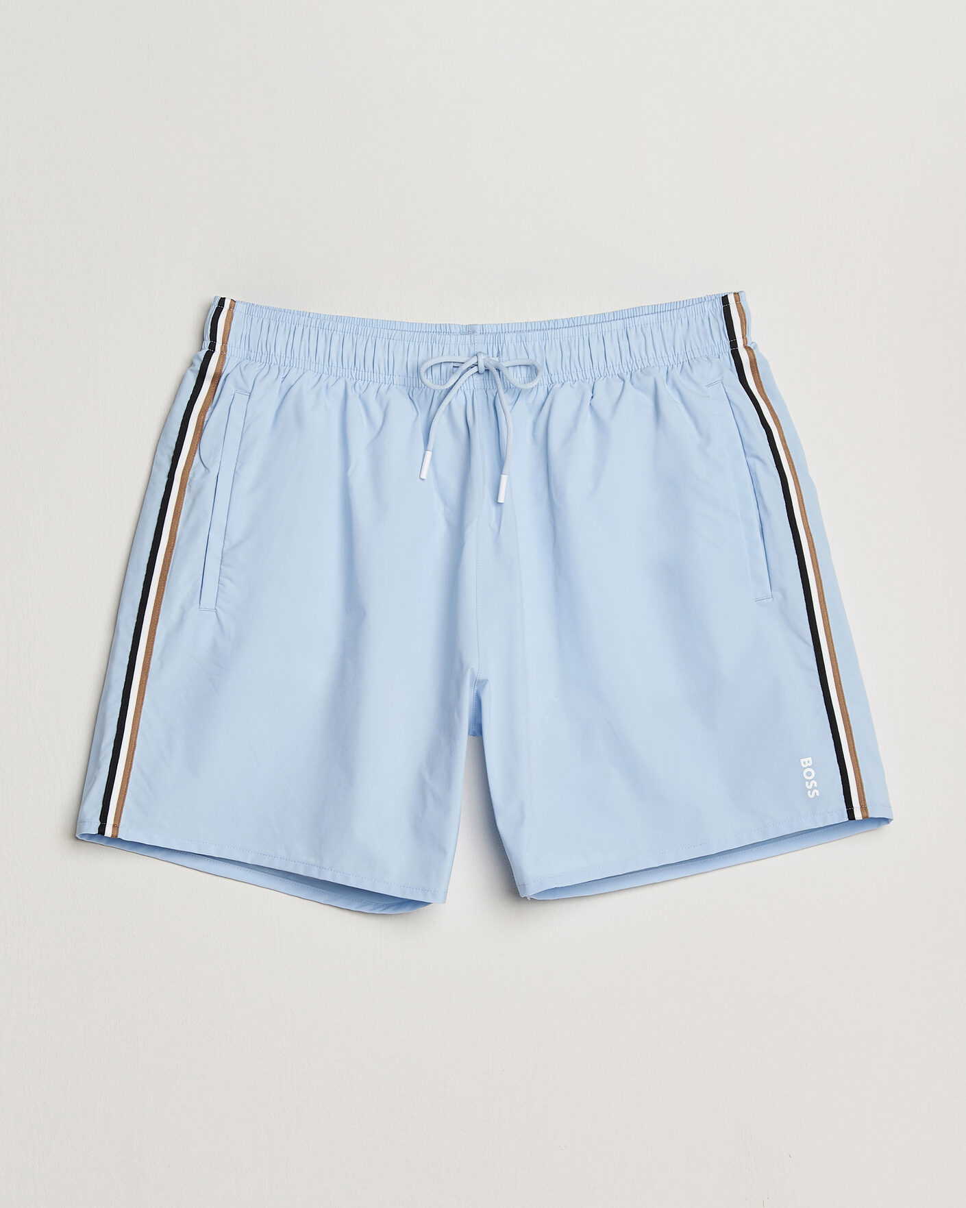 Herre | Badebukser | BOSS BLACK | Iconic Swimshorts Light Blue