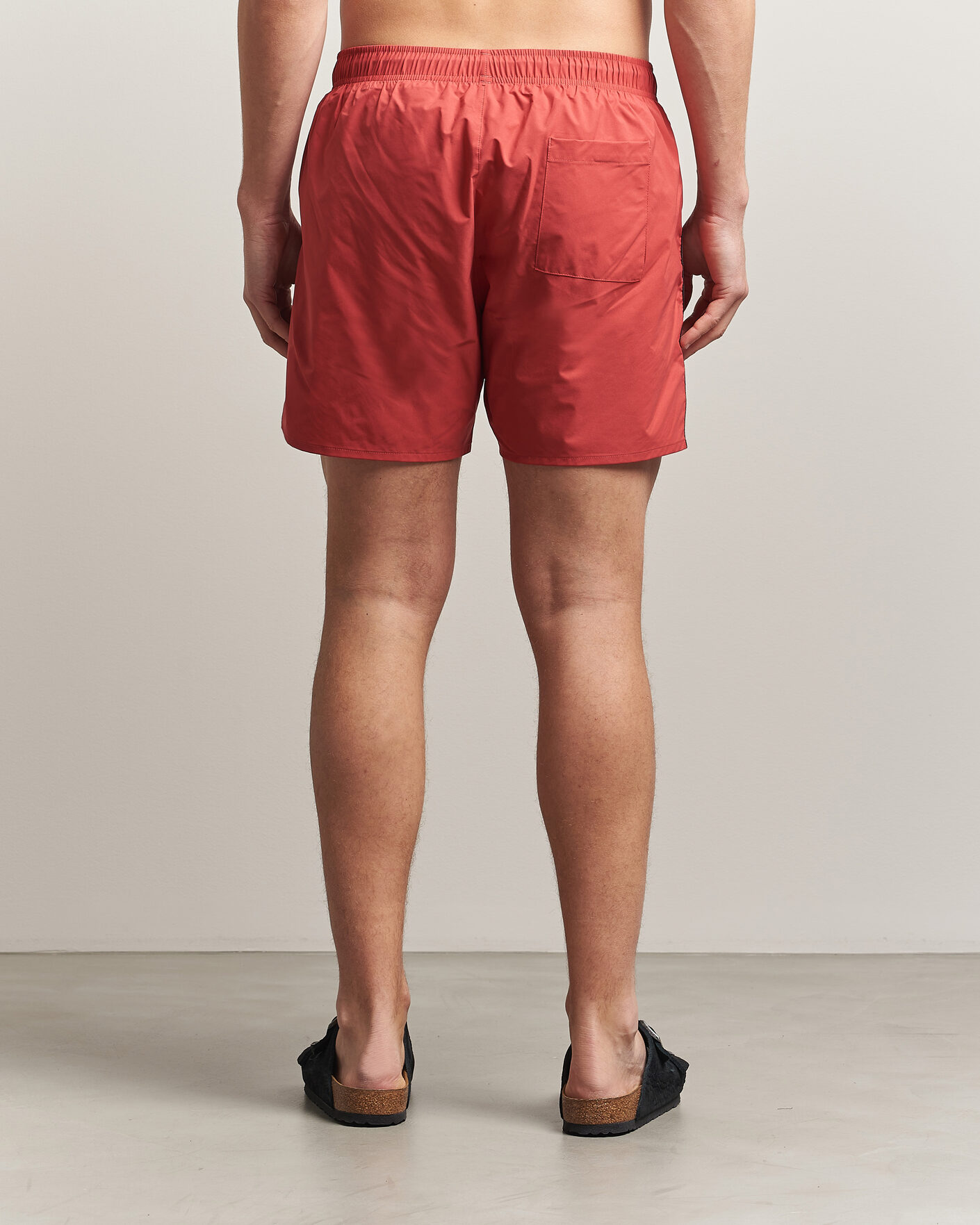 Herre | Badebukser | BOSS BLACK | Iconic Swimshorts Dark Red