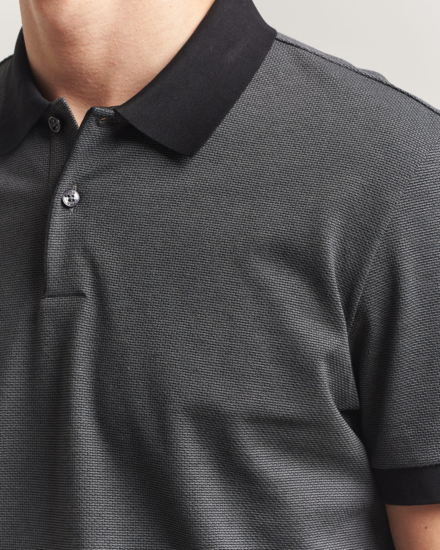 Herre | Polotrøjer | BOSS BLACK | Parlay Jersey Polo Black