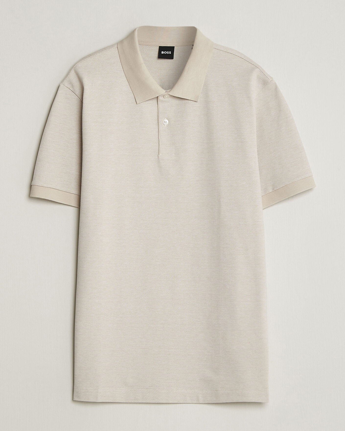 Herre | Polotrøjer | BOSS BLACK | Parlay Jersey Polo Open Beige