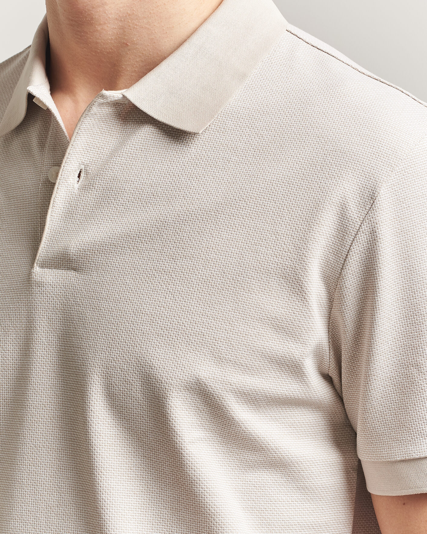 Herre | Polotrøjer | BOSS BLACK | Parlay Jersey Polo Open Beige