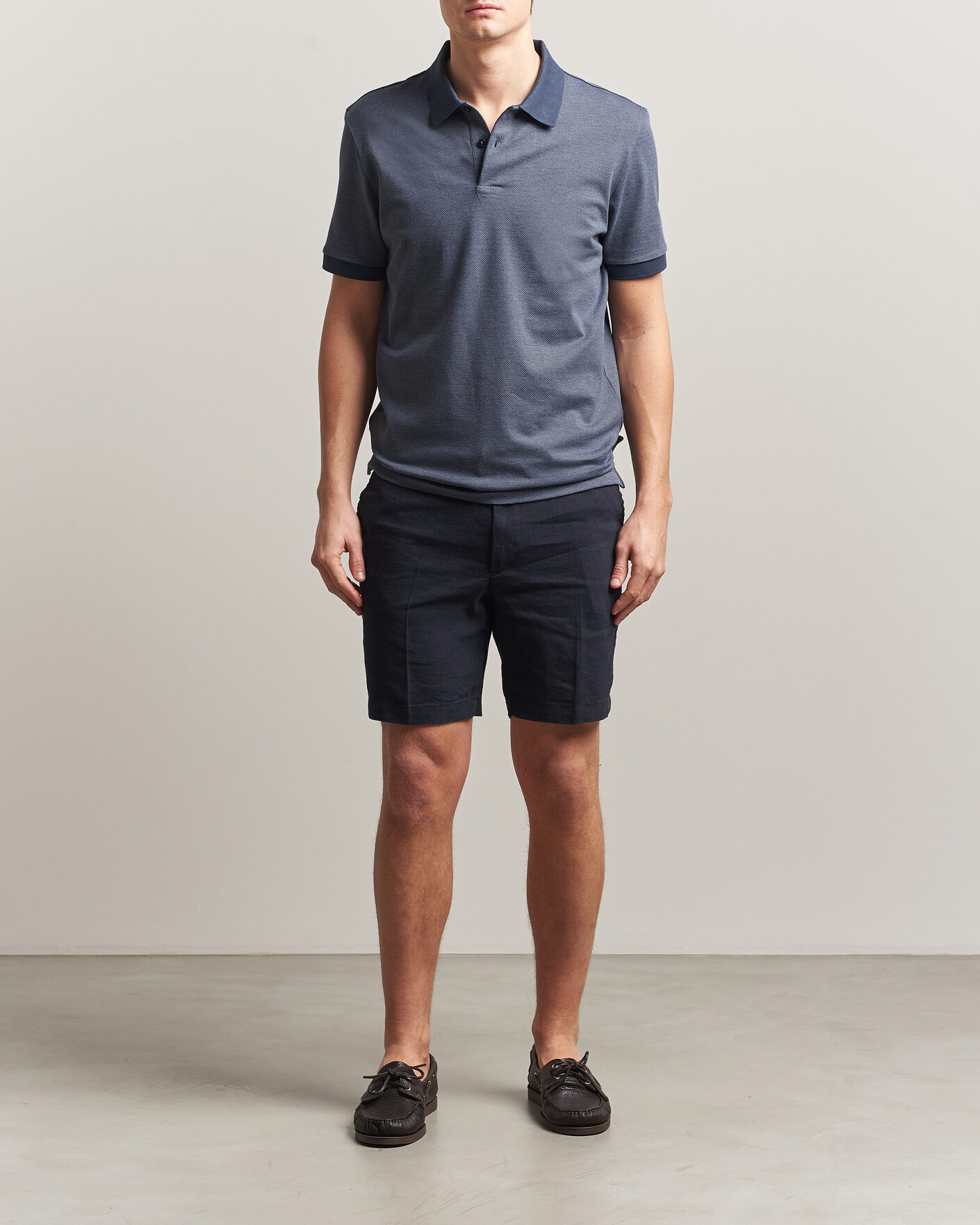 Herre | Polotrøjer | BOSS BLACK | Parlay Jersey Polo Dark Blue
