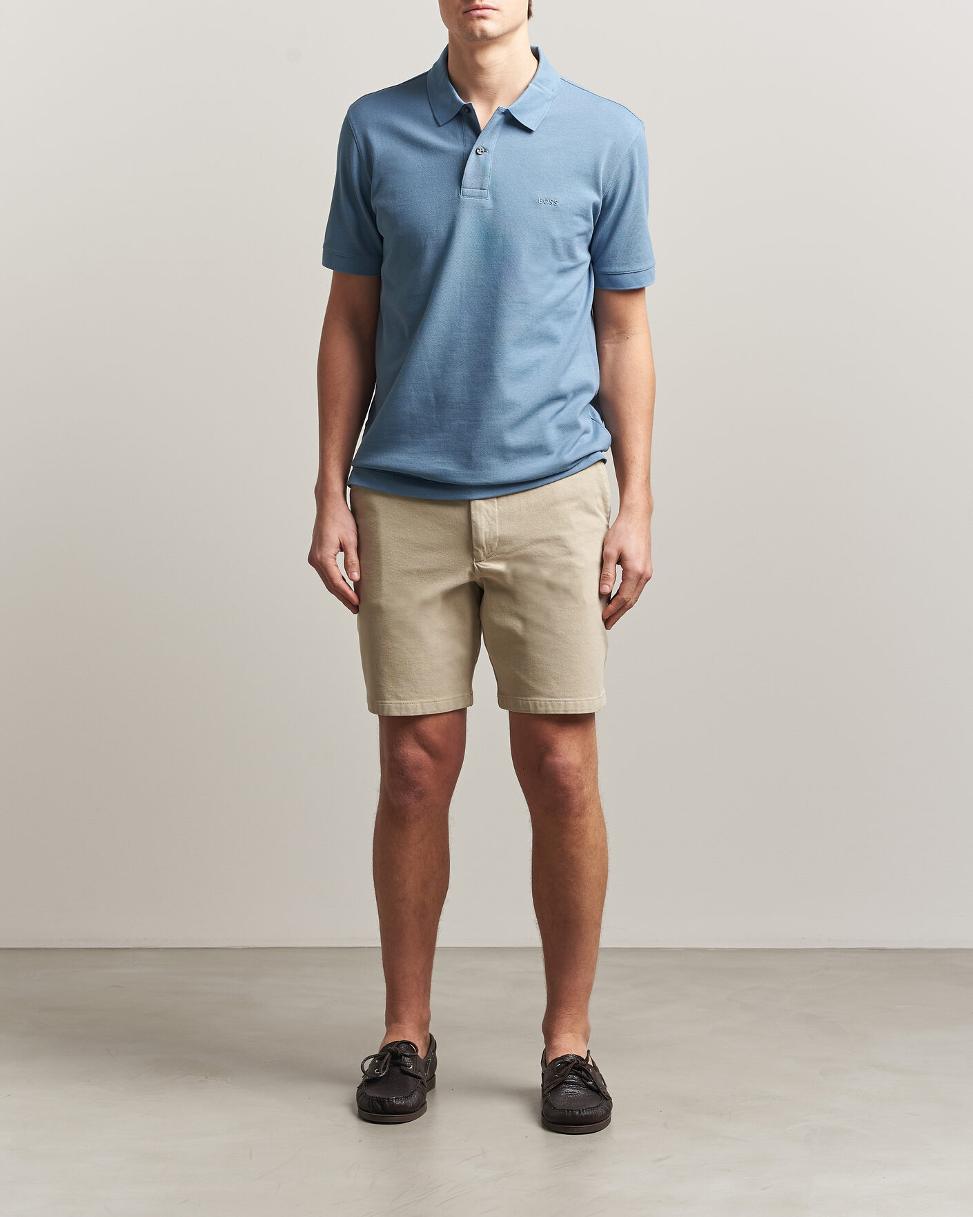 Herre | Polotrøjer | BOSS BLACK | Pallas Polo Light Blue