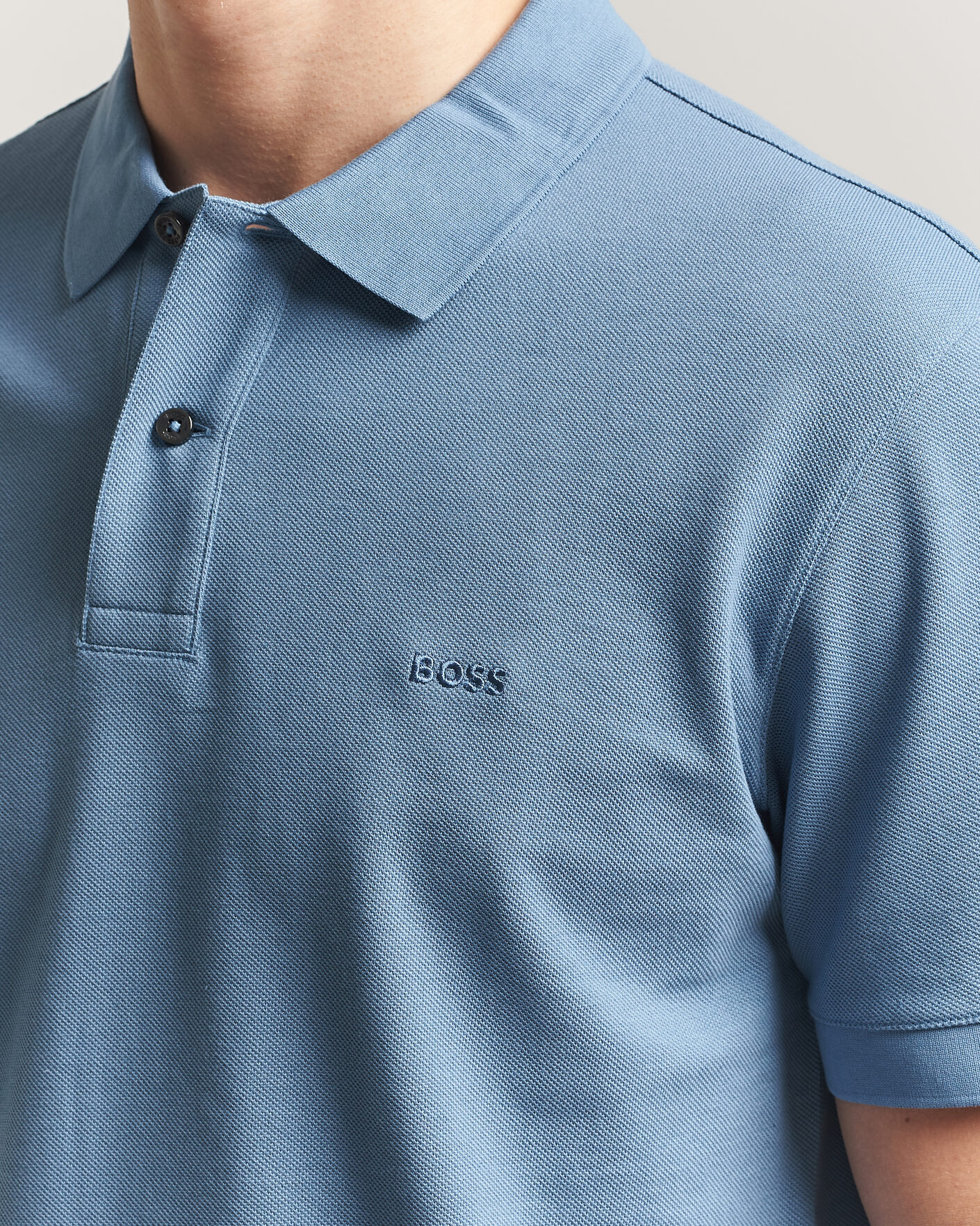 Herre | Polotrøjer | BOSS BLACK | Pallas Polo Light Blue